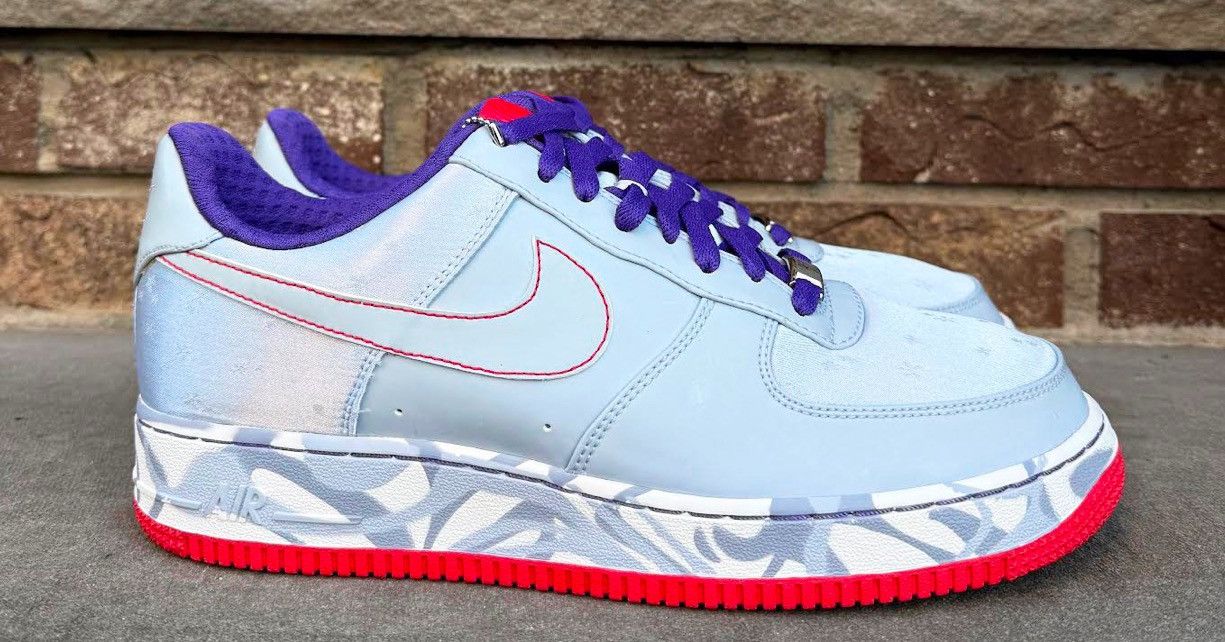 Nike WMNS NIKE AIR FORCE 1 PREMIUM '07 'BLUE DENIM' 9.5 Size US 9.5 / IT 39.5 - 2 Thumbnail