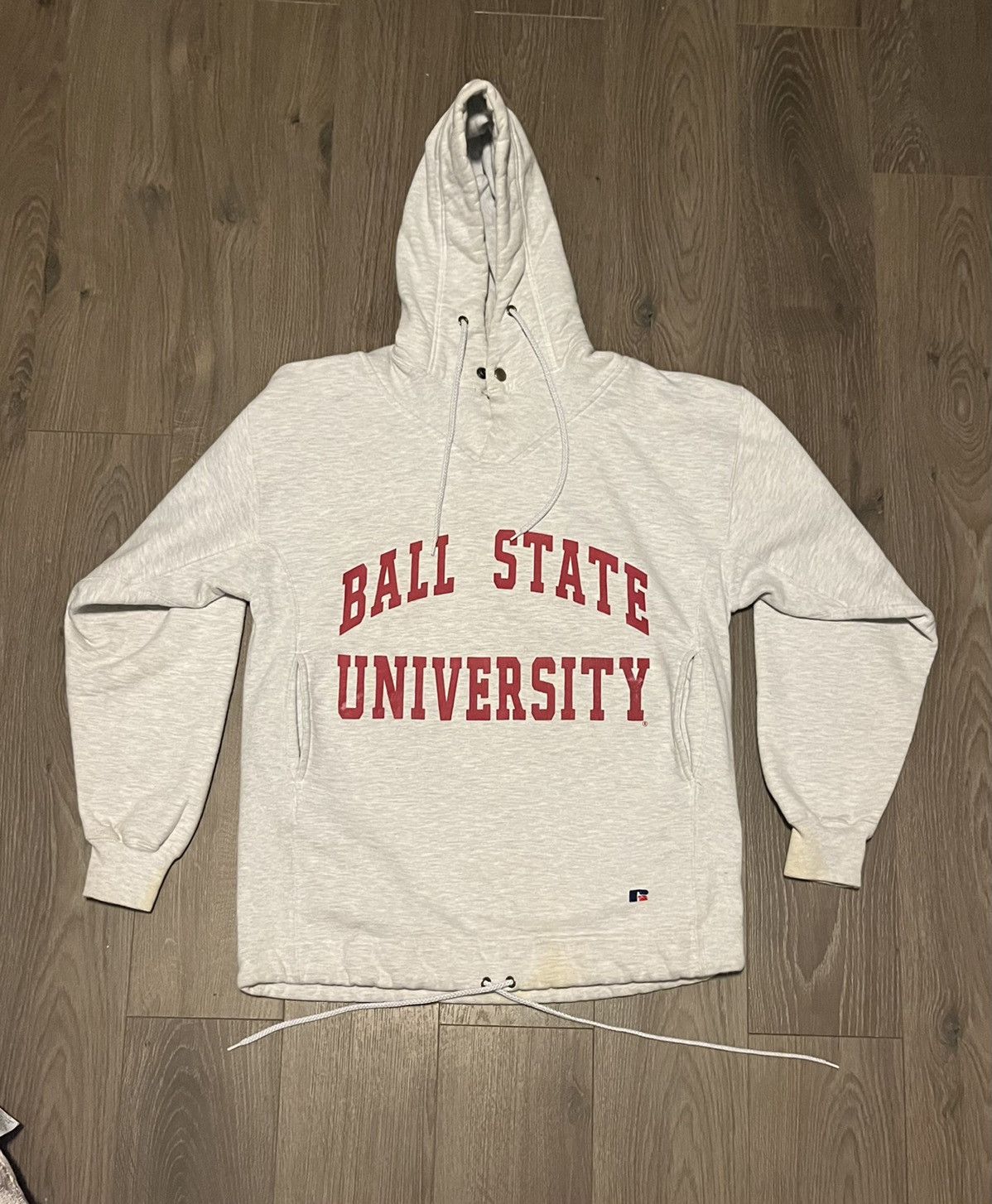 Russell Pro Cotton Ball State Hoodie