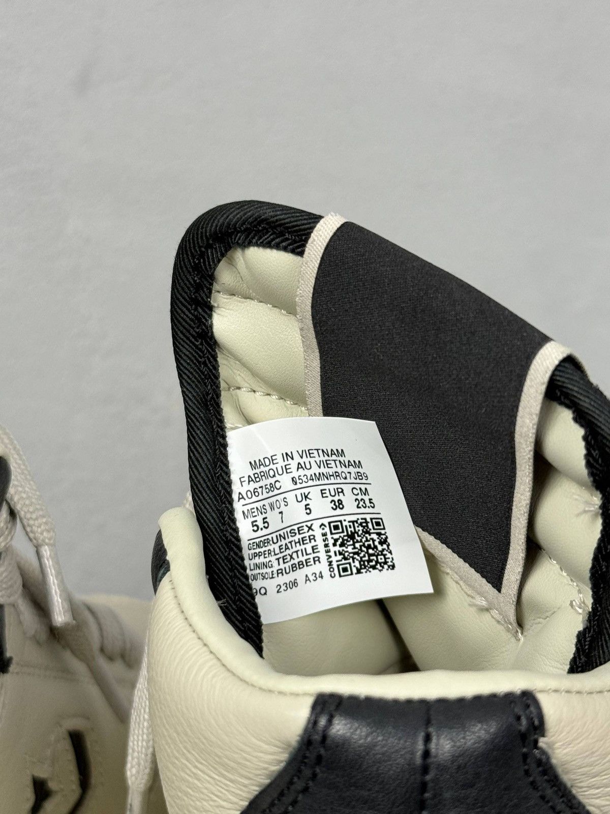 Converse × Rick Owens Drkshdw Rick Owens x Converse DRKSHDW TURBOWPN Mid Size US 7 / IT 37 - 10 Thumbnail