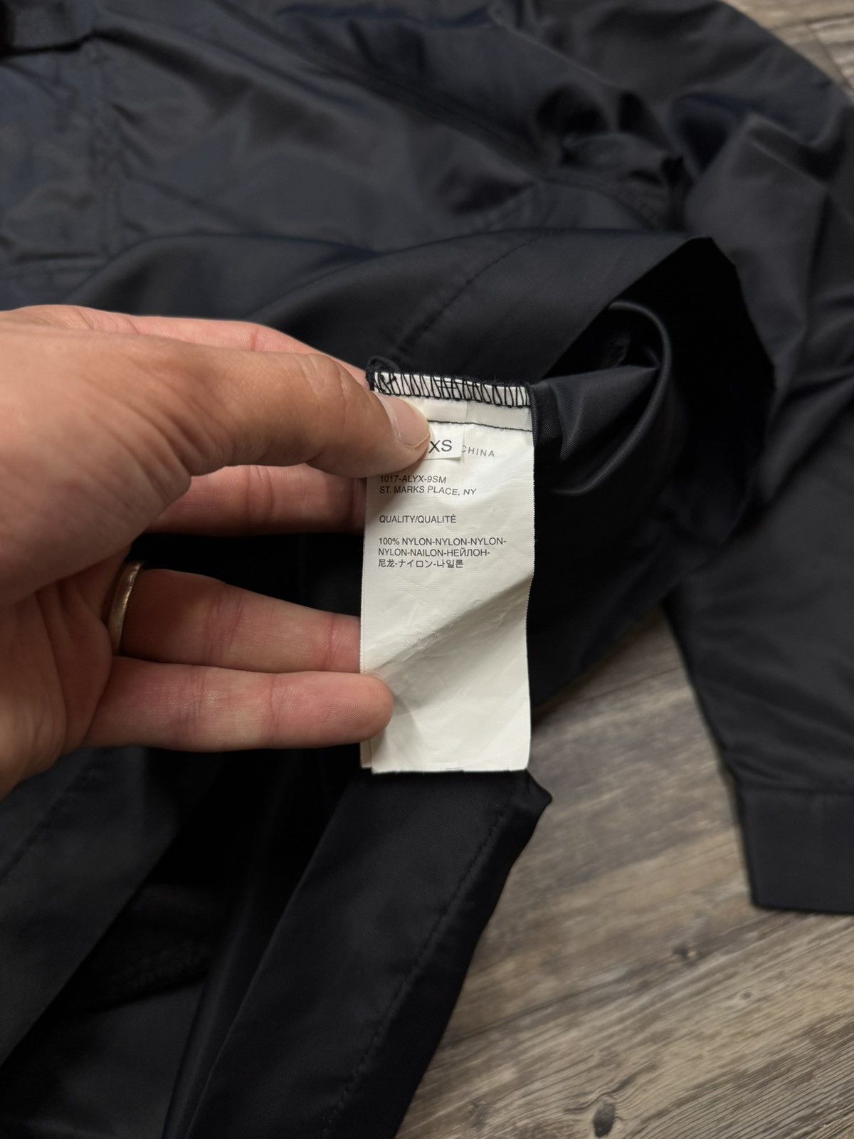 Alyx 1017 ALYX 9SM HOODED NYLON SHELL JACKET Size US XS / EU 42 / 0 - 5 Thumbnail
