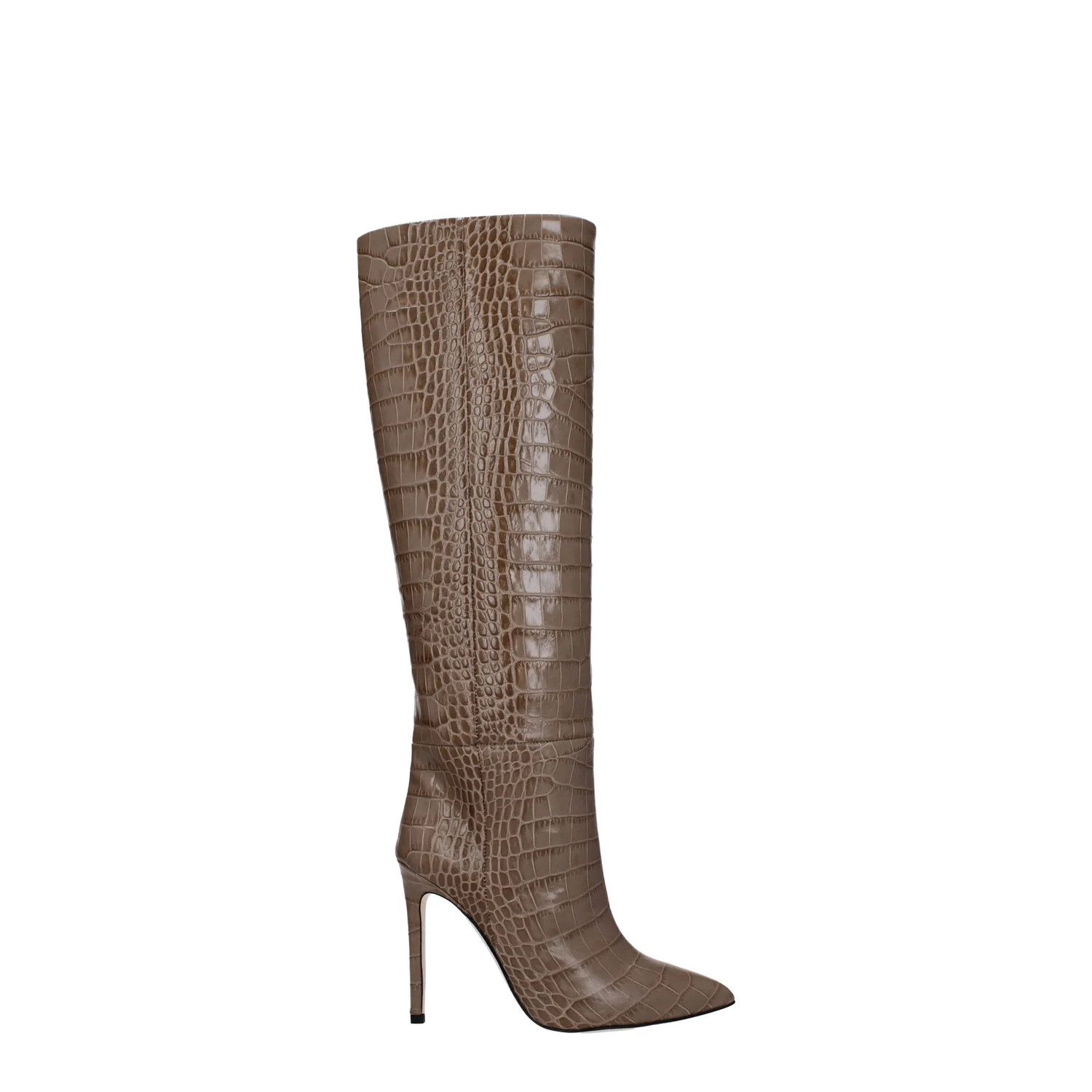 Paris Texas ob1o1e1124 Leather Boots in Beige/Taupe Size US 5 / IT 35 - 1 Thumbnail