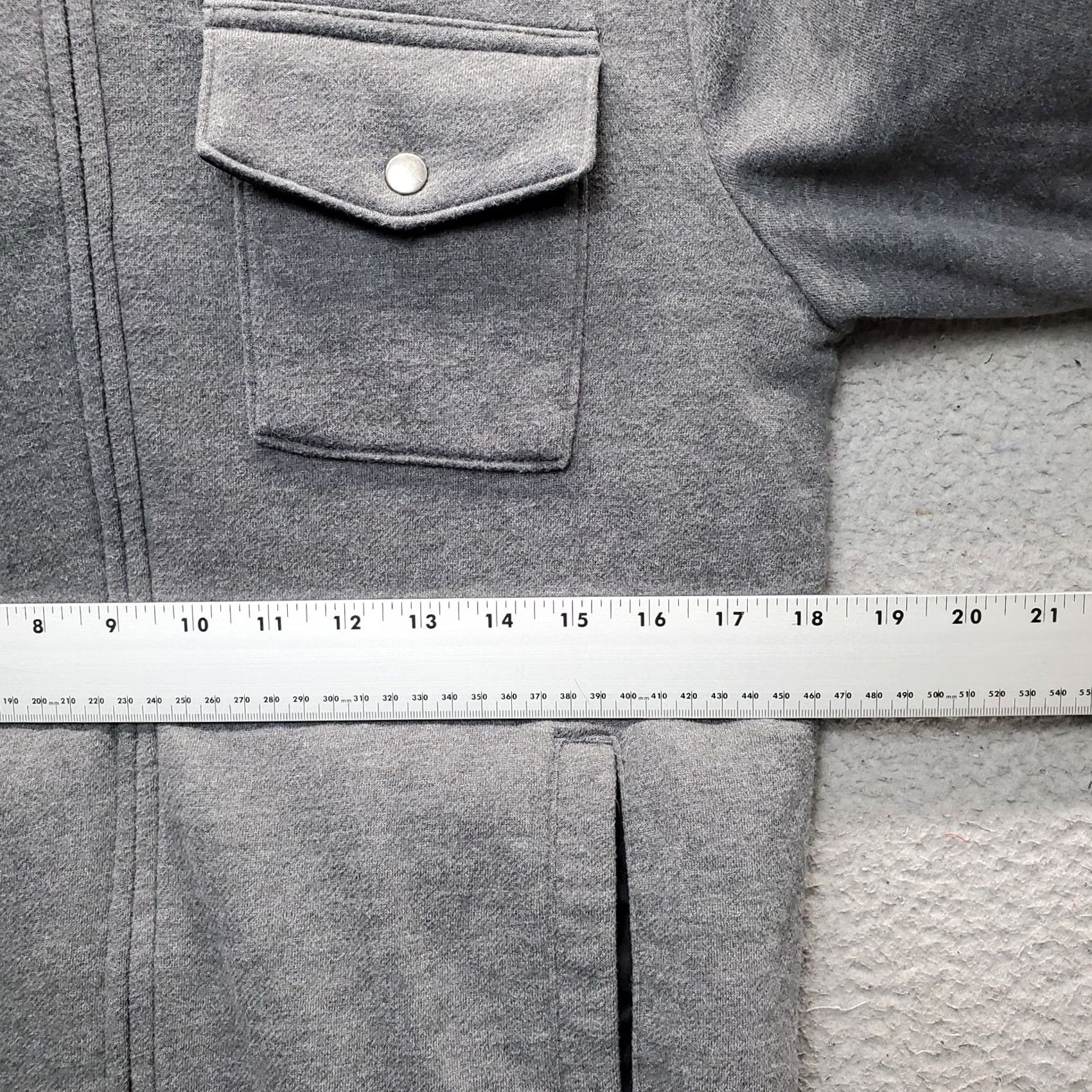 Vintage Urban Pipeline Hooded Jacket Womens Size L Gray Sherpa Lined Cozy Warm Zip Up EUC Size L / US 10 / IT 46 - 4 Thumbnail
