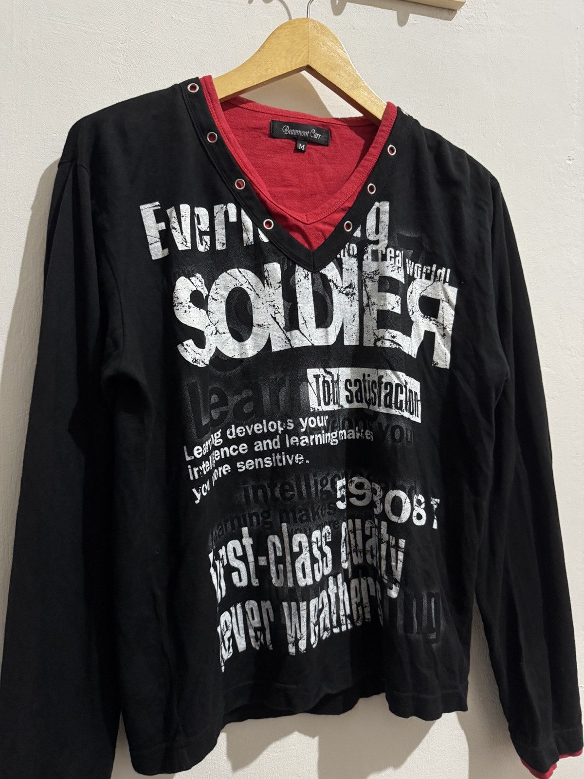 Hysteric Glamour × If Six Was Nine × Japanese Brand Y2k Beaumont carr ifsixwasnine punk style long sleeve Size US M / EU 48-50 / 2 - 3 Thumbnail