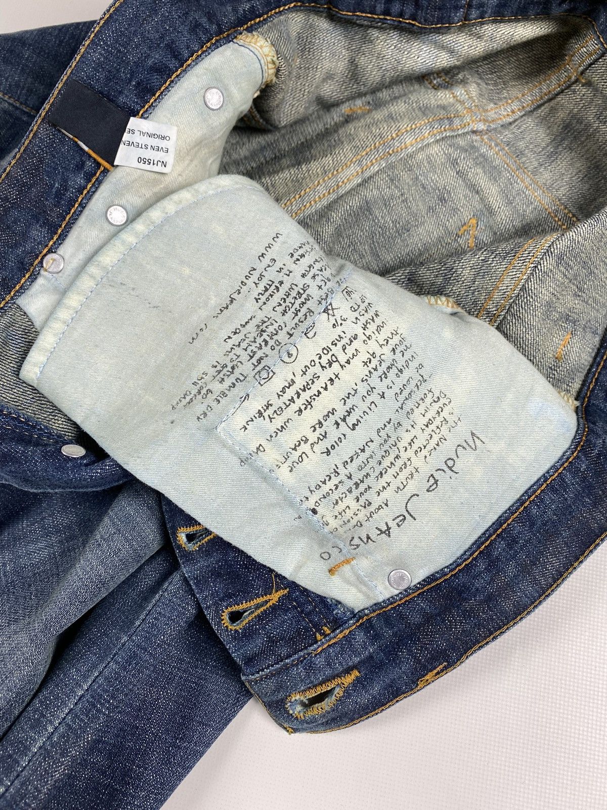 Nudie Jeans Nudie Jeans Co Even Steven Original Selvage Denim Jeans Size US 30 / EU 46 - 18 Thumbnail