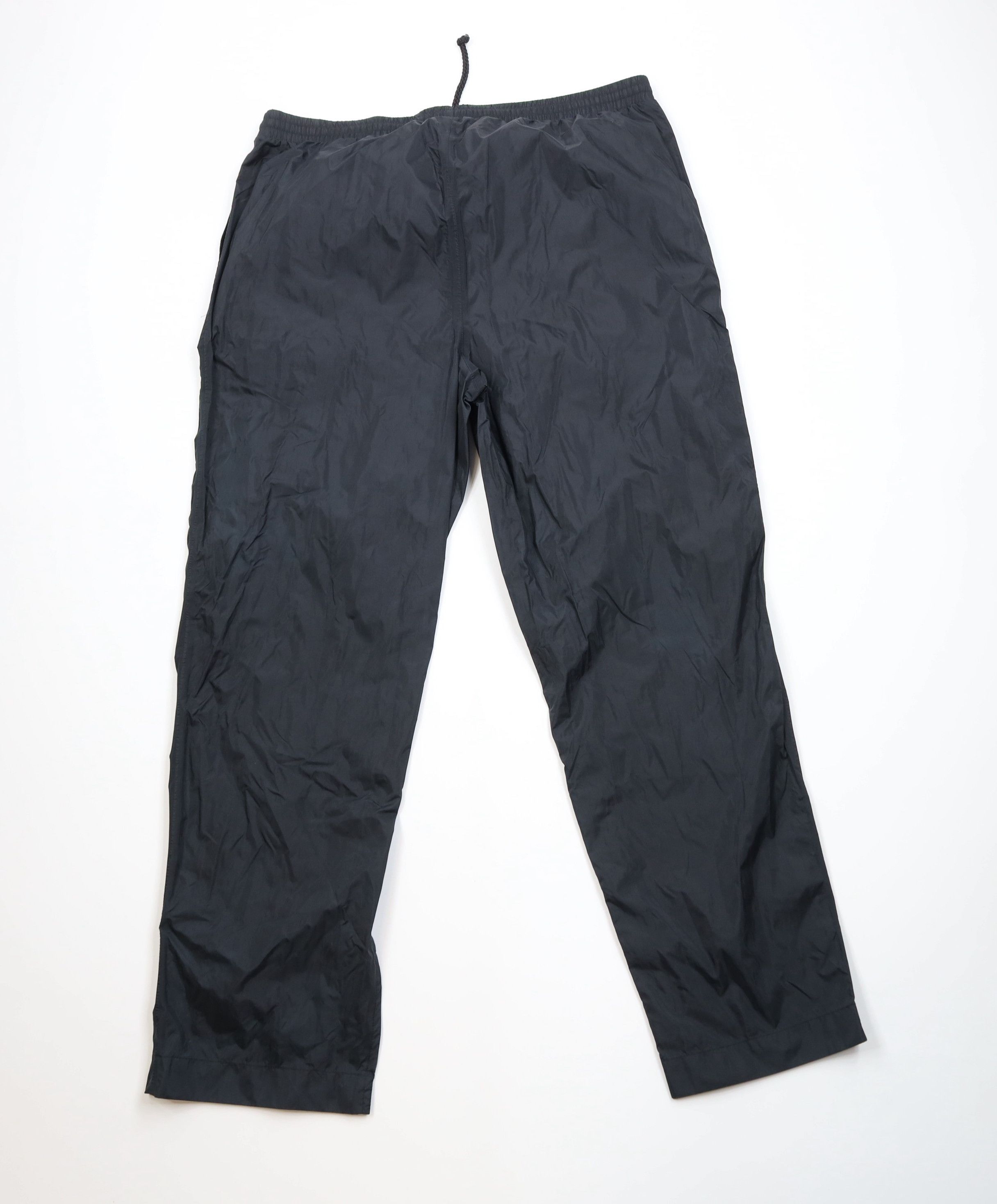 Vintage Vintage 90s Streetwear Windbreaker Rain Pants Black Nylon Size US 40 / EU 56 - 9 Thumbnail