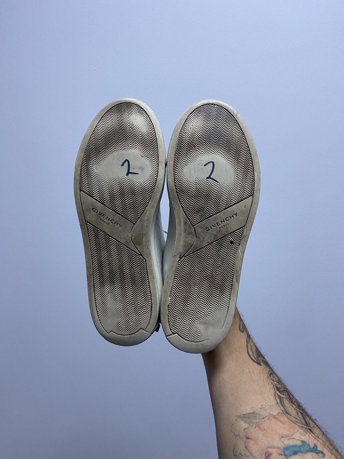 Givenchy × Vintage Givenchy Leather Vintage Shoes Low Sneakers Womans Size US 9 / IT 39 - 7 Thumbnail