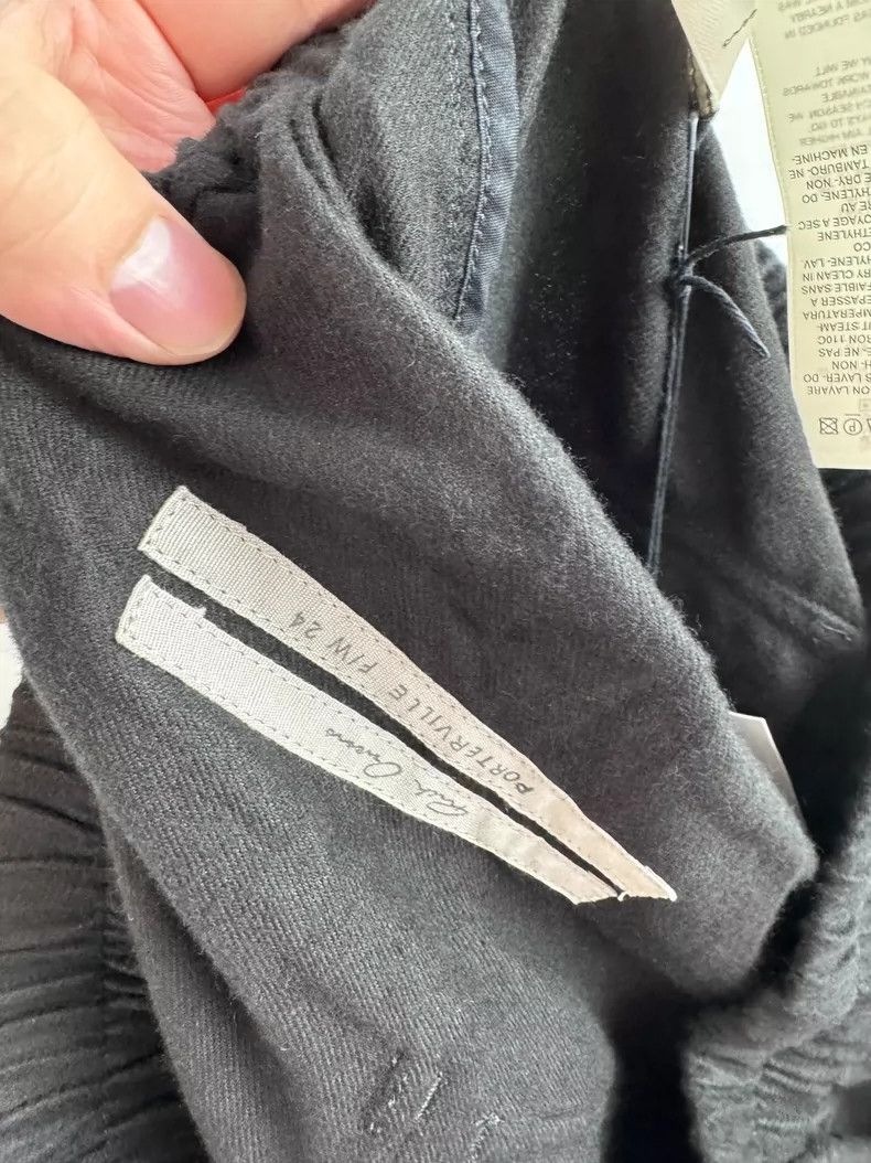 Rick Owens Rick owens size US 52 Flannel draw sting trouser Size US 36 / EU 52 - 6 Thumbnail