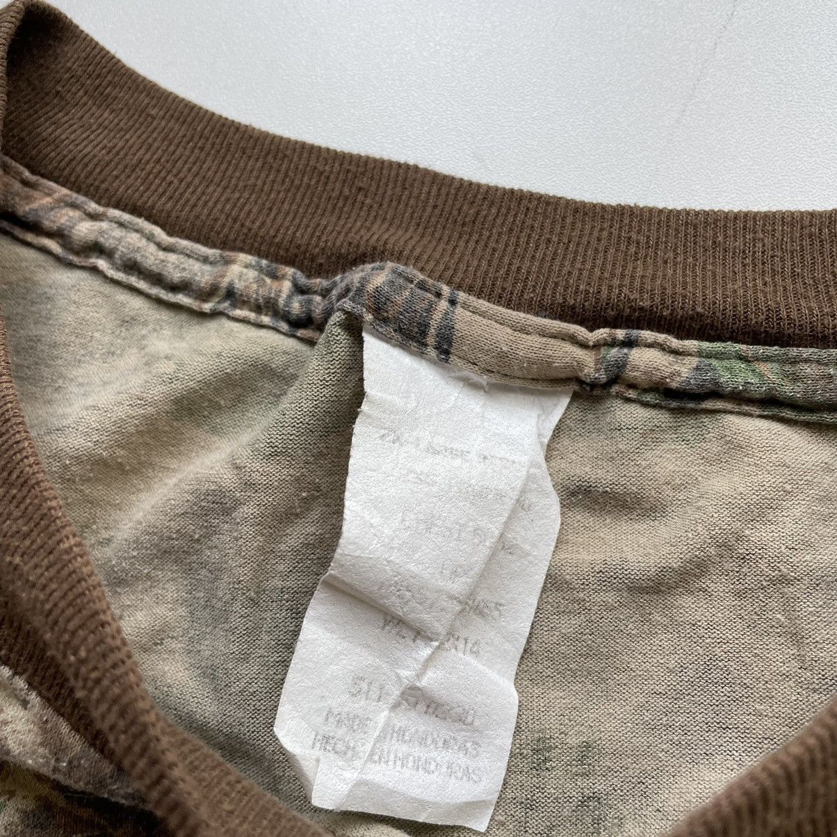 Vintage Vintage 90s Tree Camo Pocket Long Sleeve Shirt Boxy XL Rare Size US XL / EU 56 / 4 - 4 Thumbnail