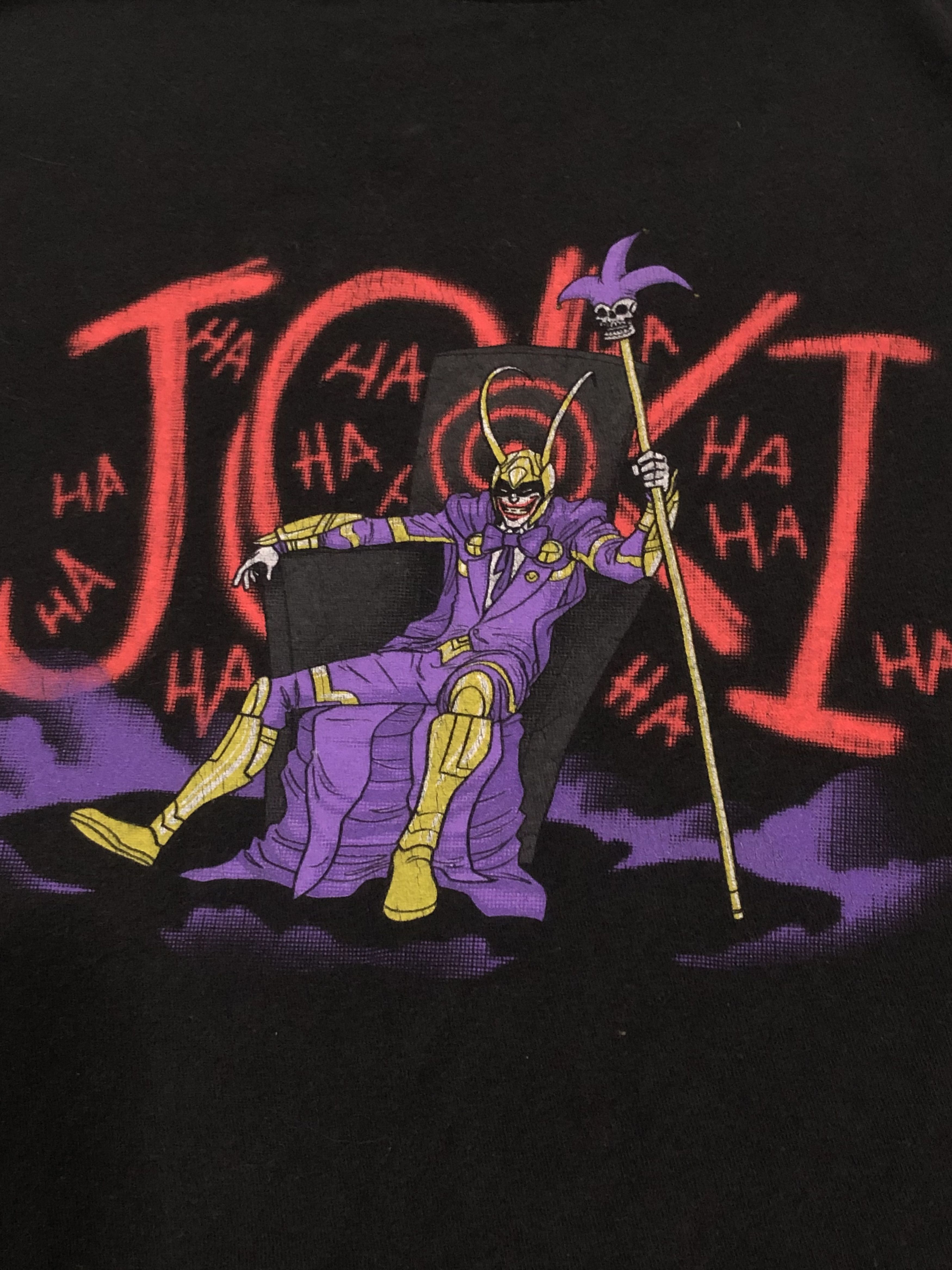 Cartoon Network × Marvel Comics Rare Marvel Loki DC Joker Mashup Joki Unisex T-Shirt Graphic Size US L / EU 52-54 / 3 - 3 Thumbnail