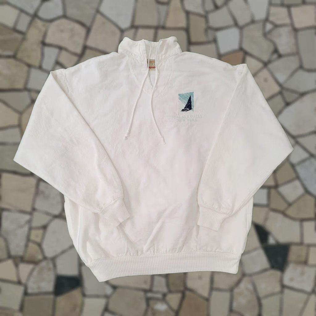 Vintage VINTAGE Niagara Falls Collared Sweatshirt Medium Baggy New York Shirt Mens 90s 90s Logo Size US M / EU 48-50 / 2 - 1 Thumbnail