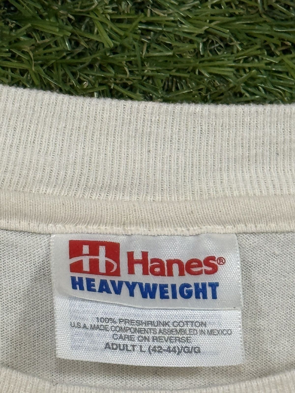 Vintage Vintage Hawaii Hanes Heavyweight 2000 Y2K Floral Aloha Tee Size US L / EU 52-54 / 3 - 4 Thumbnail