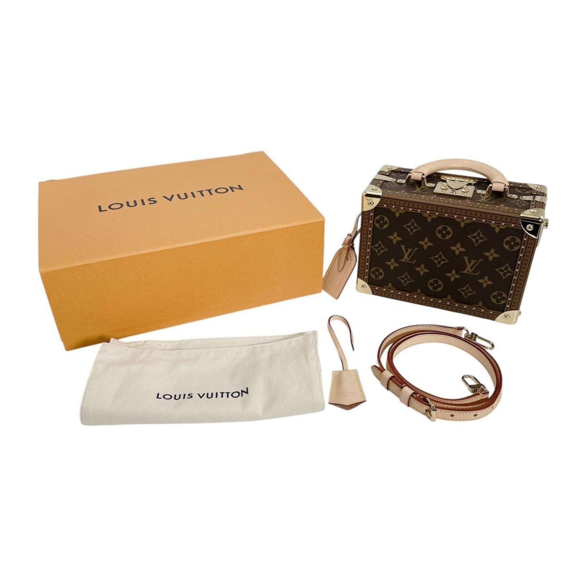 Louis Vuitton Louis Vuitton Petite Valise handbag, Monogram canvas, M20468, brown. Size ONE SIZE - 1 Thumbnail