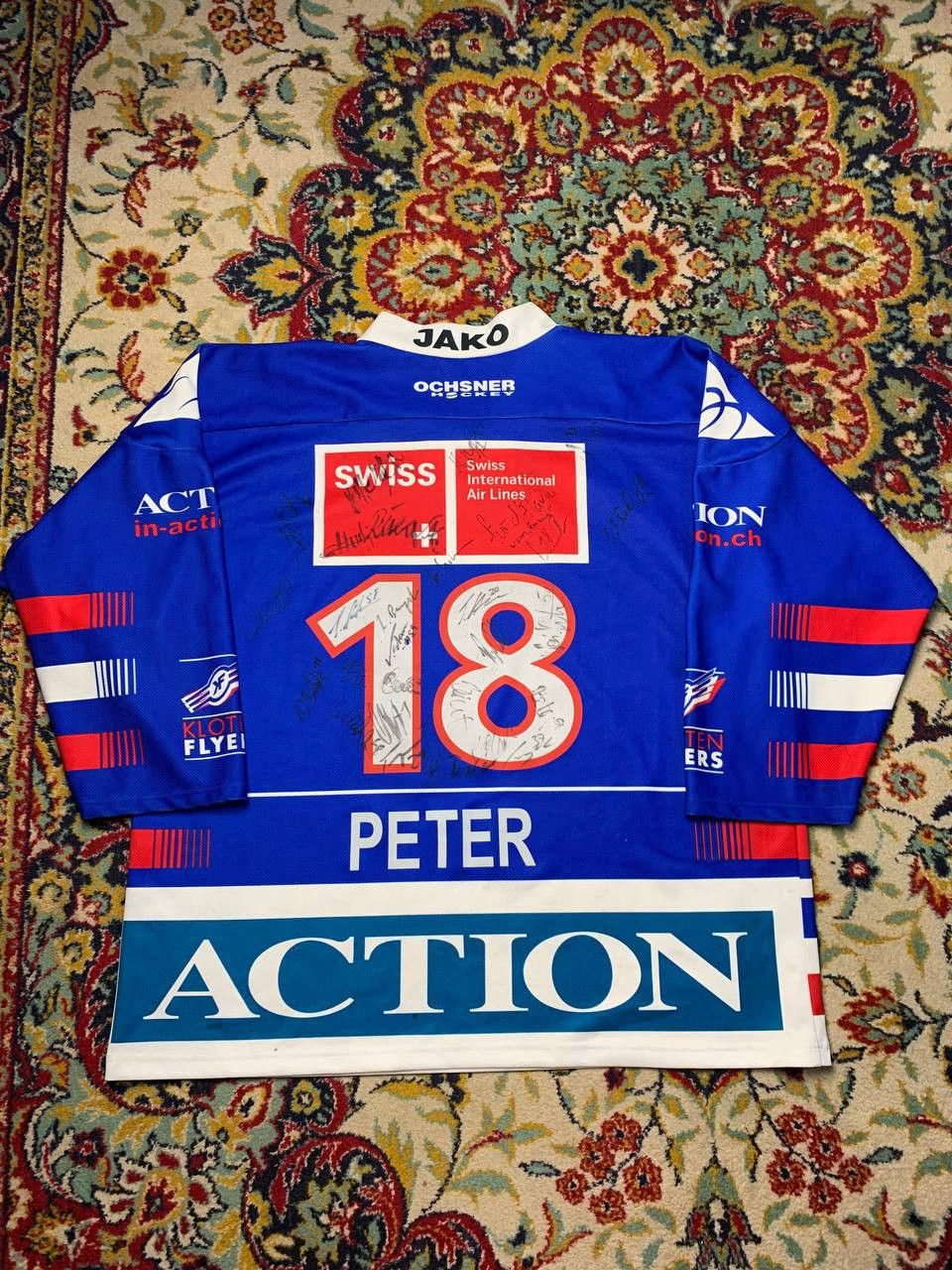NHL Ice Hockey Shirt Jersey #peter 18 Matches Size US XL / EU 56 / 4 - 4 Thumbnail