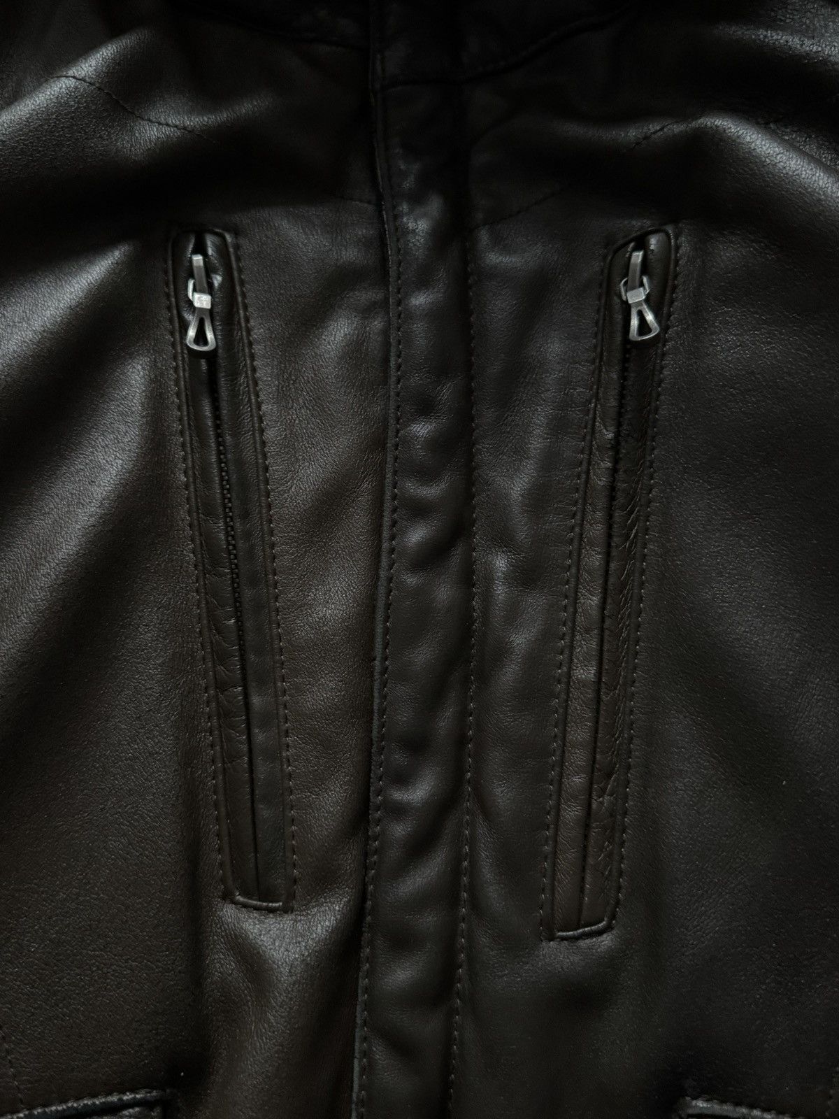 GOA GOA leather bono jacket Size US M / EU 48-50 / 2 - 5 Thumbnail