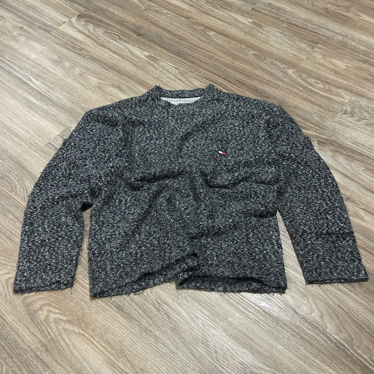 Japanese Brand × Tommy Hilfiger × Vintage Vintage 90’s Tommy Hilfiger Knitted Long Sleeve Size US M / EU 48-50 / 2 - 1 Thumbnail