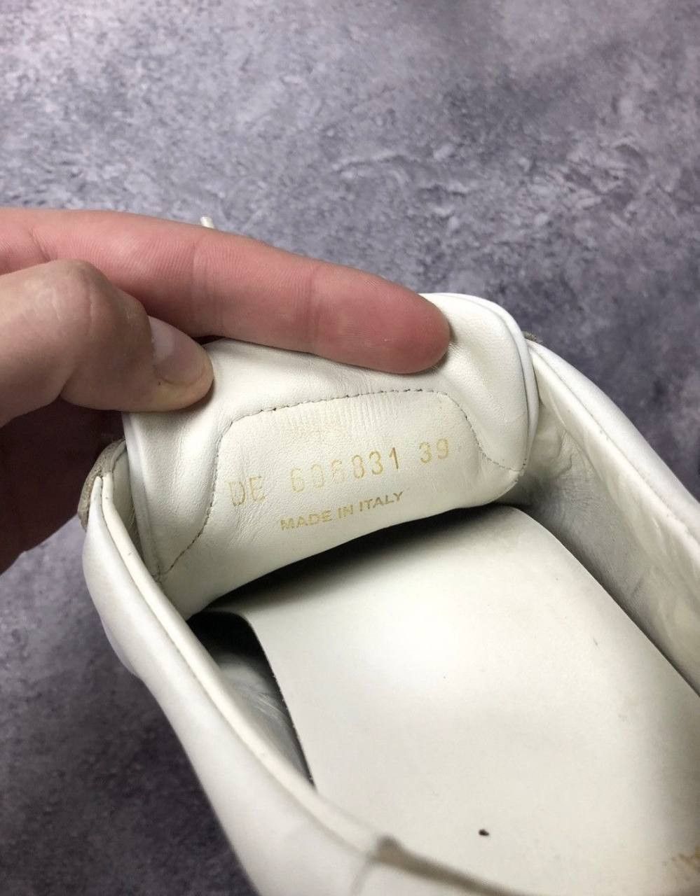 Saint Laurent Paris Saint Laurent White Leather Sneakers Luxury Size US 6 / EU 39 - 14 Thumbnail