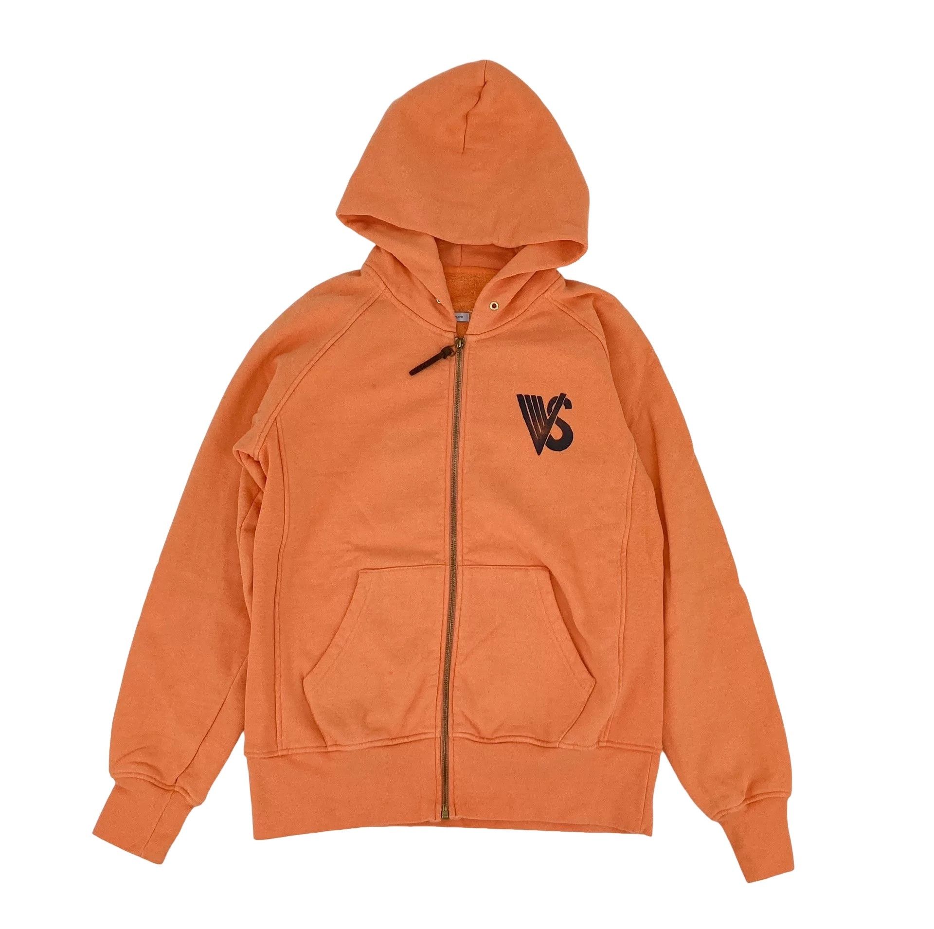 Visvim Visvim Stencil Zip Hoodie Orange Size 3 Size US L / EU 52-54 / 3 - 1 Thumbnail