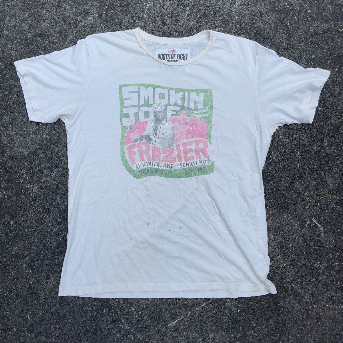 Vintage Vintage SMOKIN JOE FRAIZER ROOTS OF FIGHTS Shirt Size US XXL / EU 58 / 5 - 1 Thumbnail