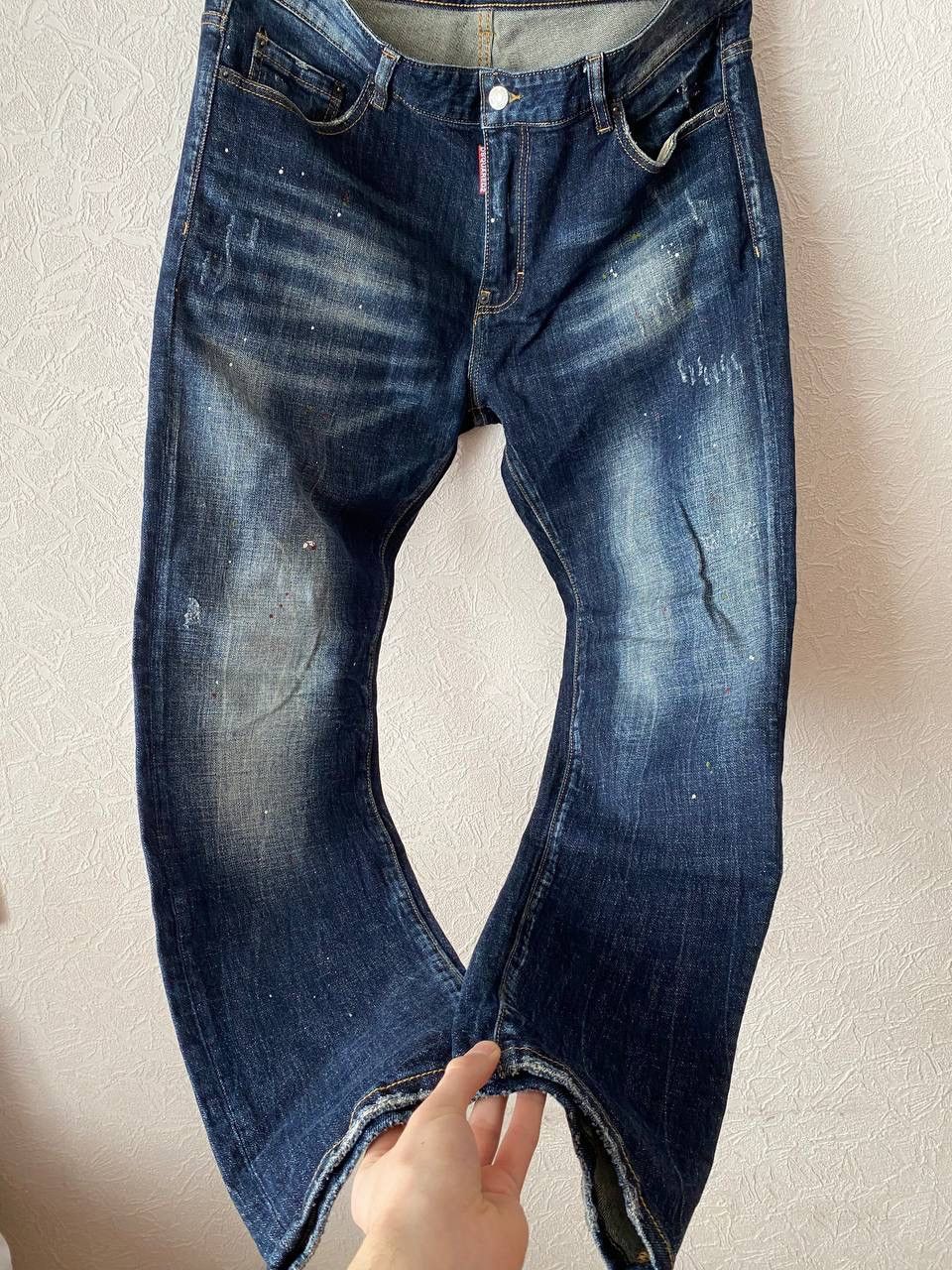 Dsquared2 Dsquared Jeans Italian Designer Navy Denim Rare Vintage Y2K Size US 36 / EU 52 - 1 Thumbnail