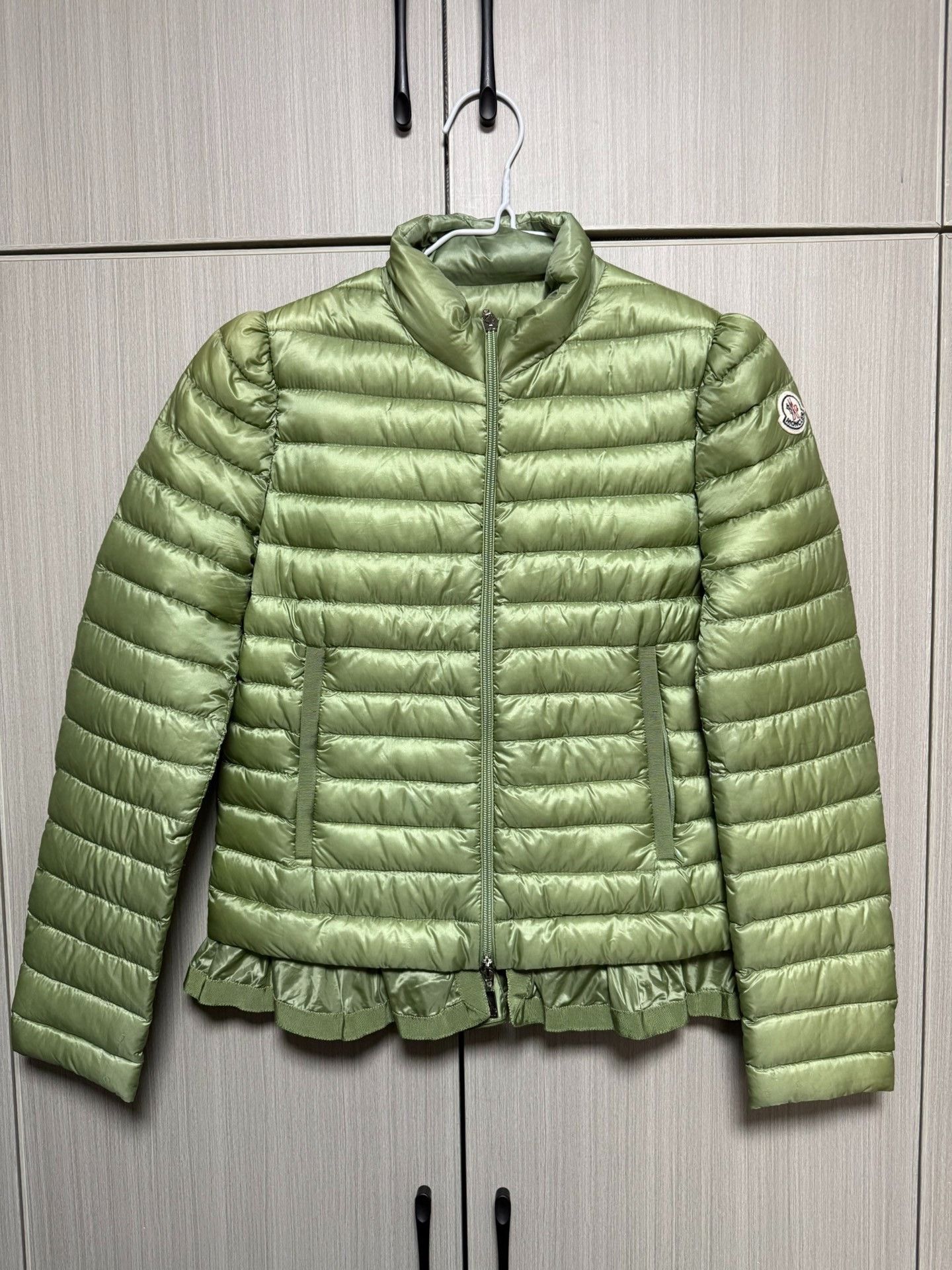 Moncler Moncler Down Green Down Jacket XS Women Size XS / US 0-2 / IT 36-38 - 1 Thumbnail
