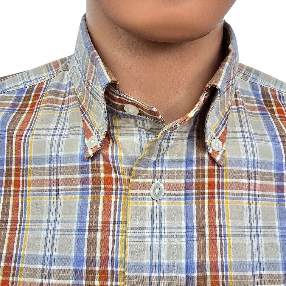 Faconnable FACONNABLE Shirt Men M Classic Multicolor Plaid Button down Size US M / EU 48-50 / 2 - 5 Thumbnail
