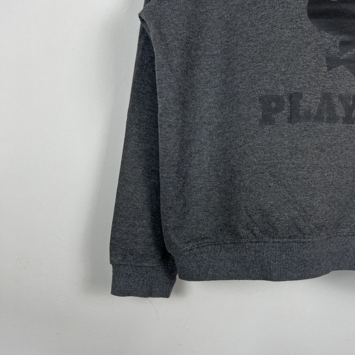 Playboy Vintage Playboy Big Logo Black Sweatshirt Jumper Rare Size US XXL / EU 58 / 5 - 5 Thumbnail