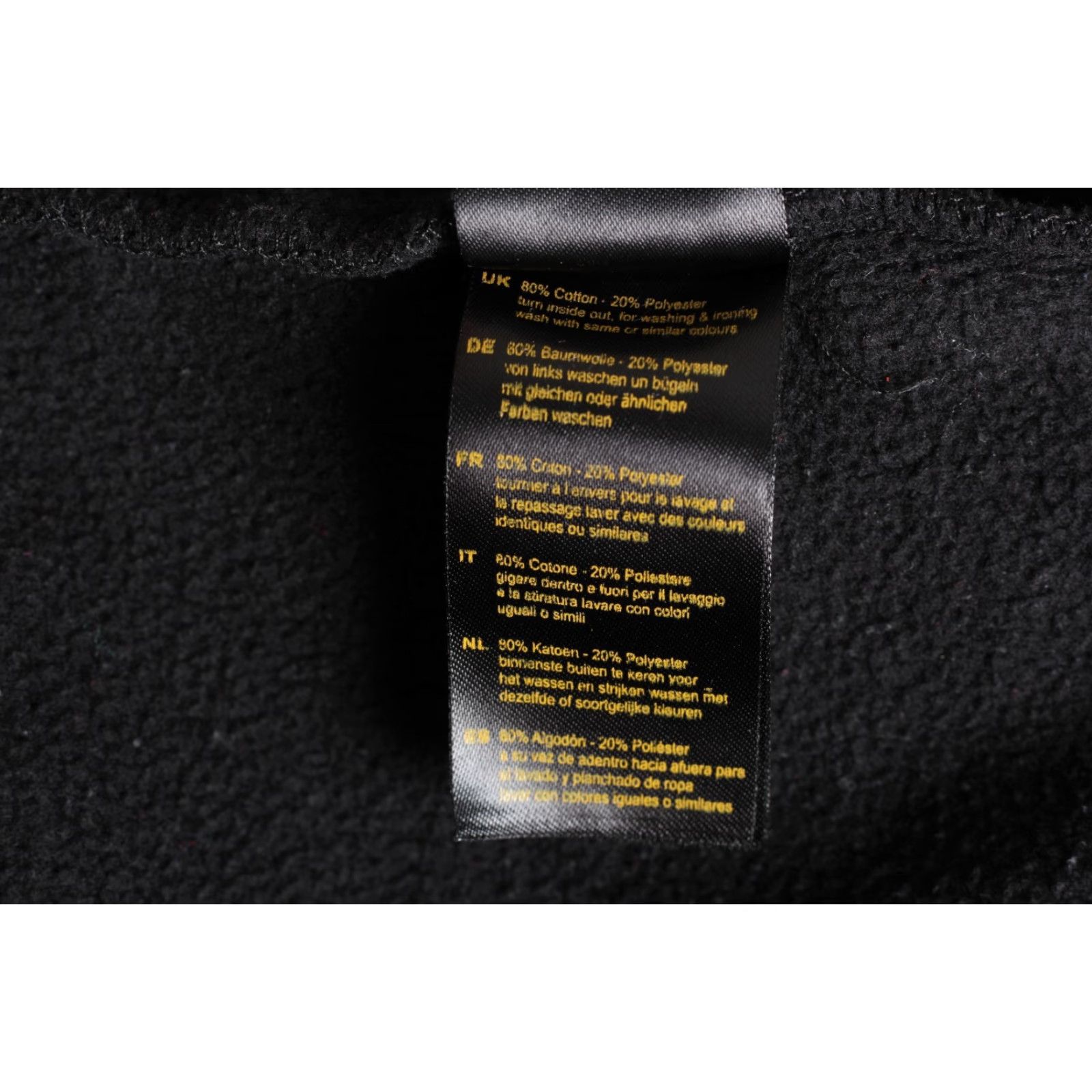 Alpha Industries ALPHA INDUSTRIES Pullover Sweatshirt Men M Black Logo Size US M / EU 48-50 / 2 - 6 Thumbnail
