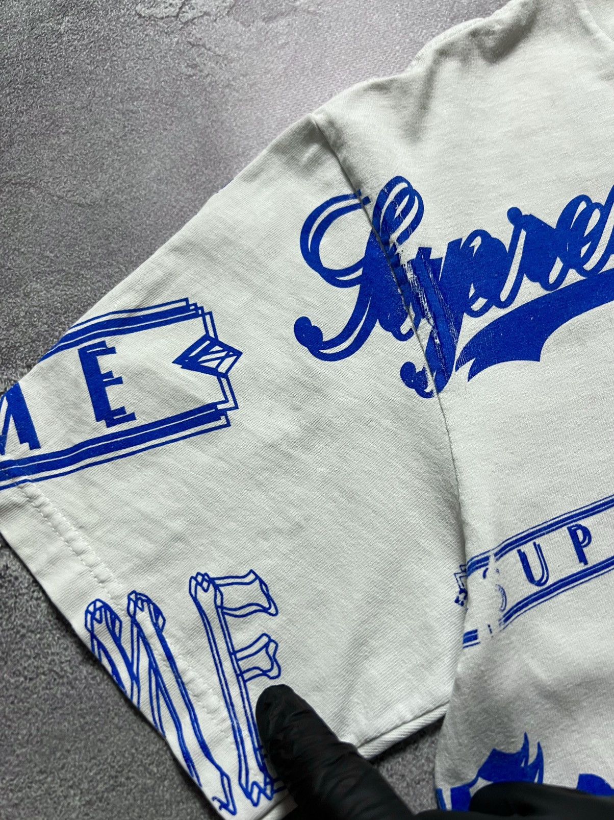 Supreme Vintage Supreme Multi Logo Tee Shirt Monogram Size US S / EU 44-46 / 1 - 19 Thumbnail