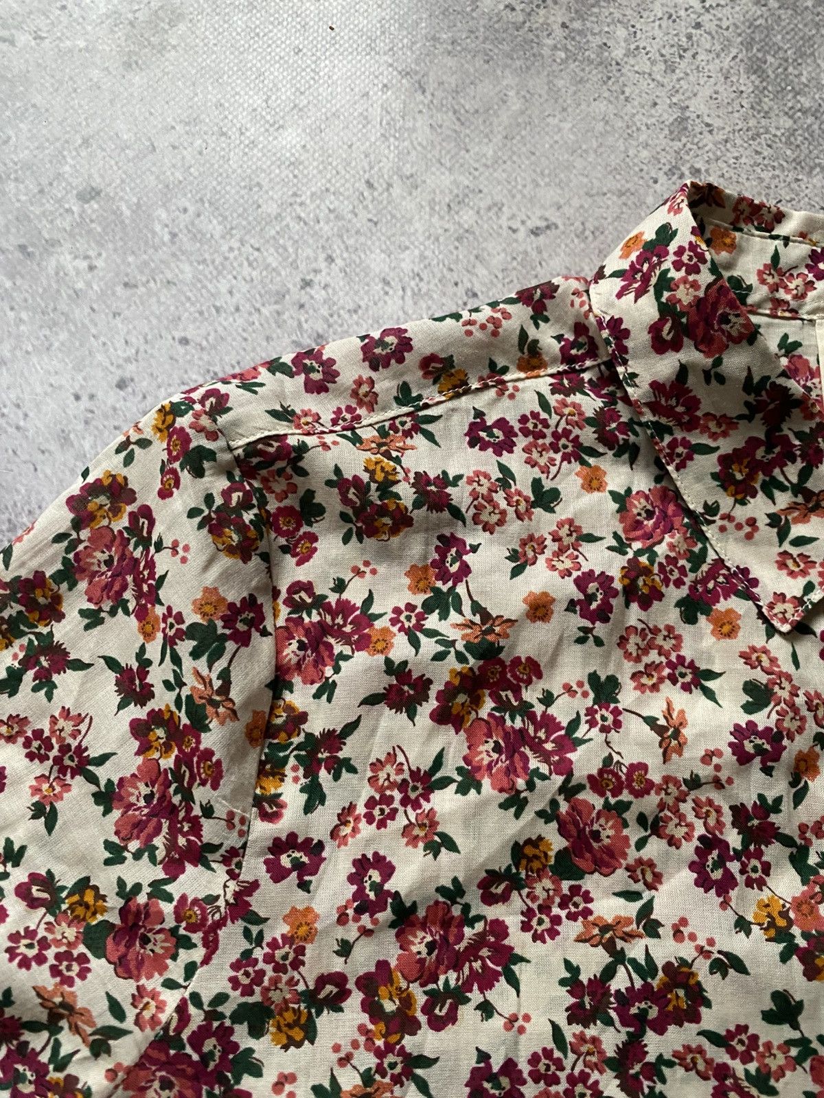 Sezane Sezane Blouse Pierro Shirt Floral Print Long Sleeve Women's Size XS / US 0-2 / IT 36-38 - 6 Thumbnail