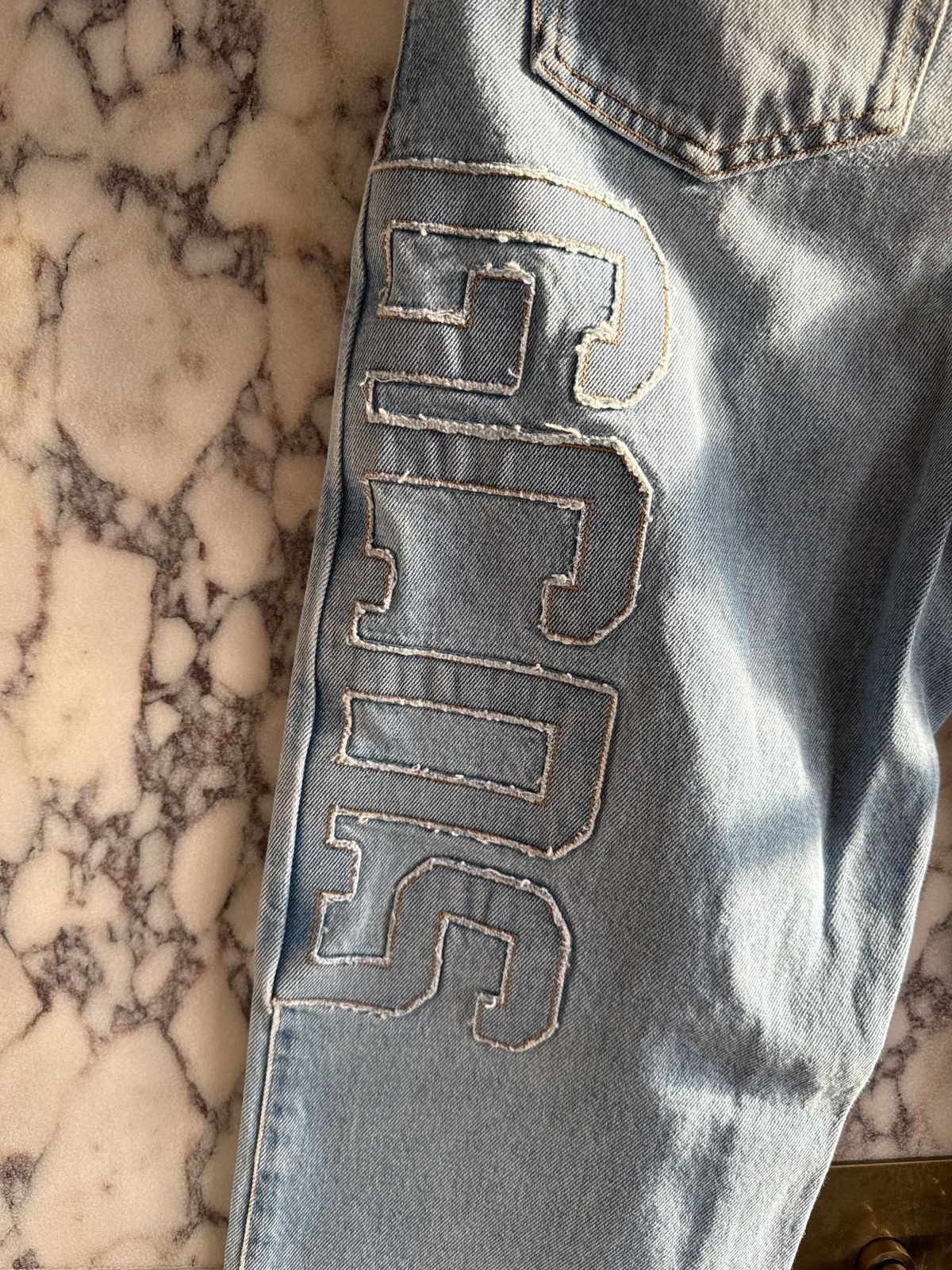 GCDS GCDS Denim w/leg detail Size US 29 - 3 Thumbnail