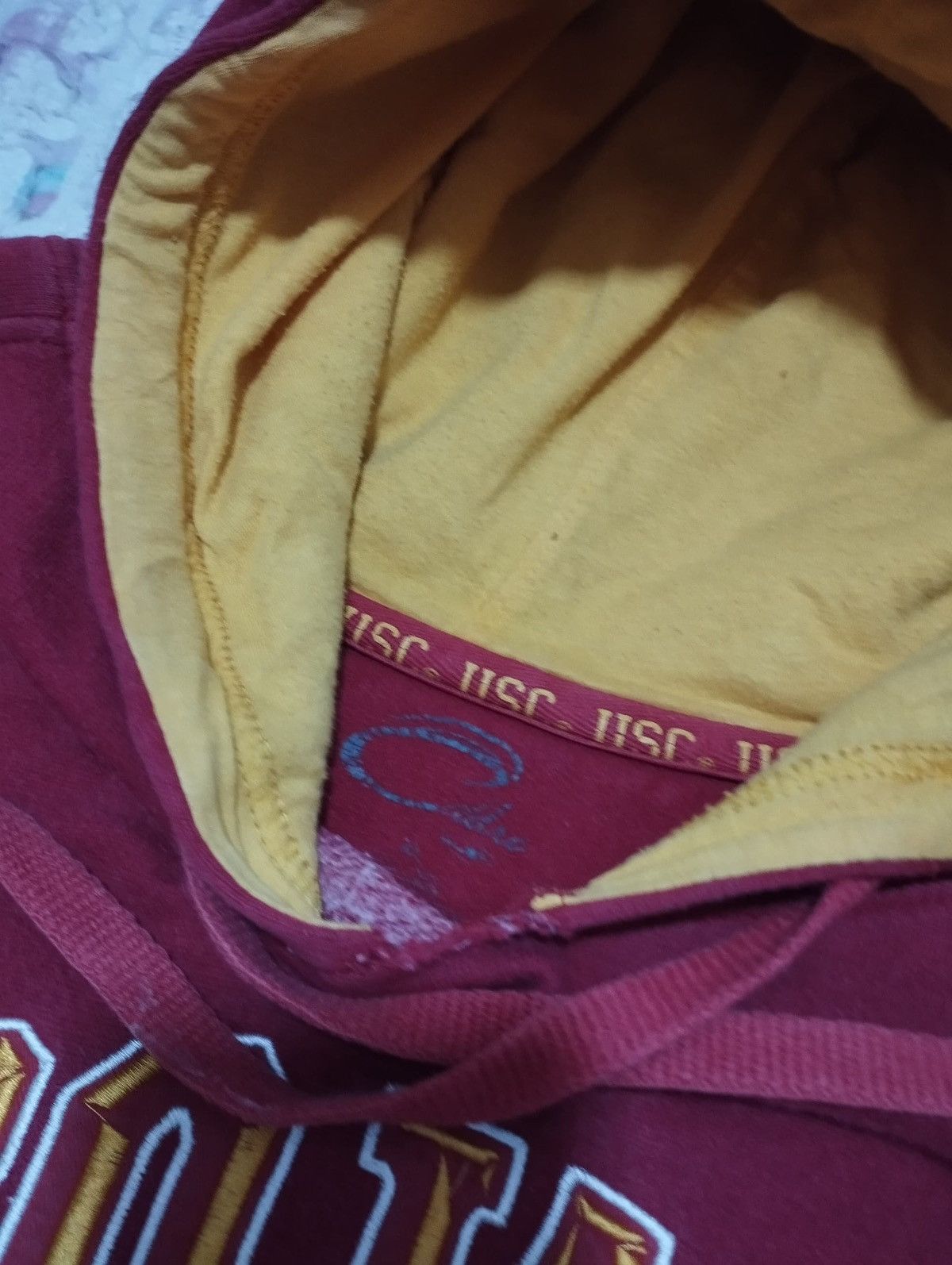 NCAA × Vintage Vintage USC Trojans Hoodie Size US XXL / EU 58 / 5 - 4 Thumbnail