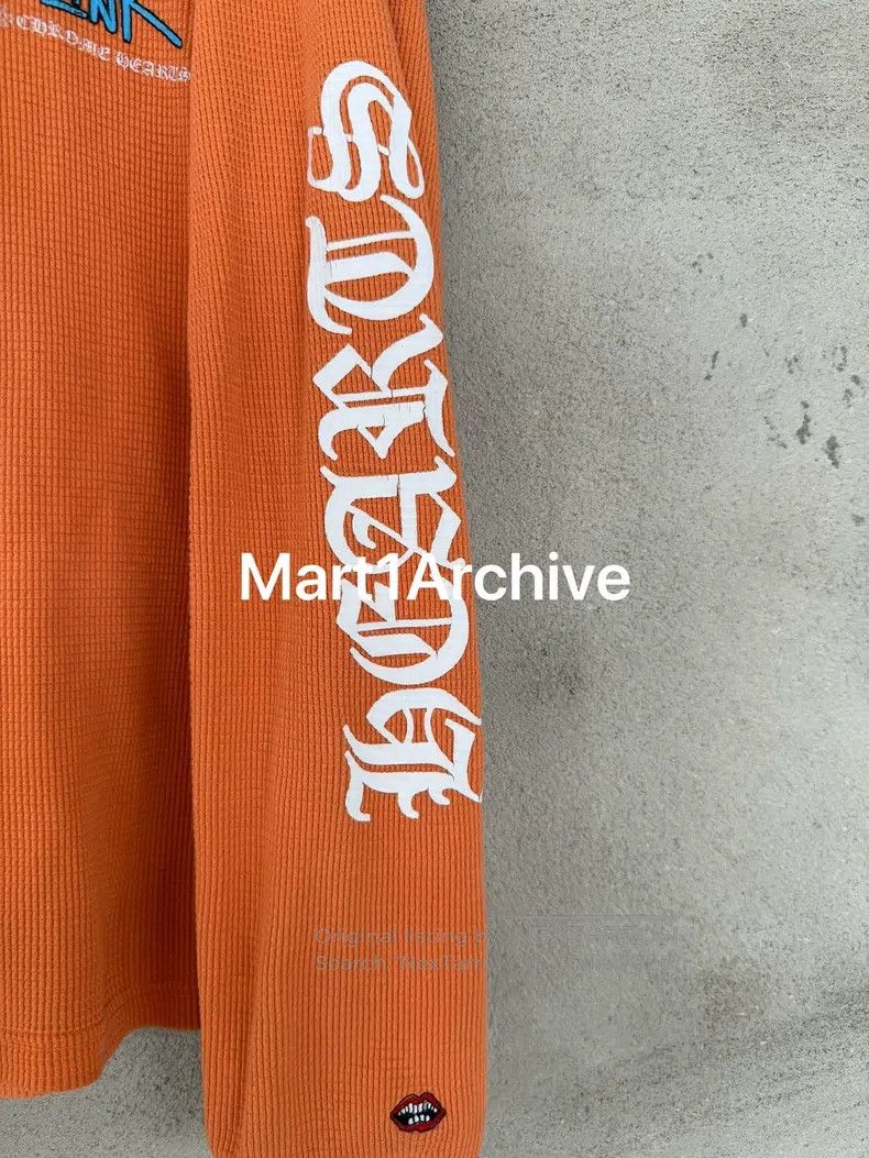 Chrome Hearts CHROME HEARTS Waffle orange long-sleeve Size US XXL / EU 58 / 5 - 4 Thumbnail