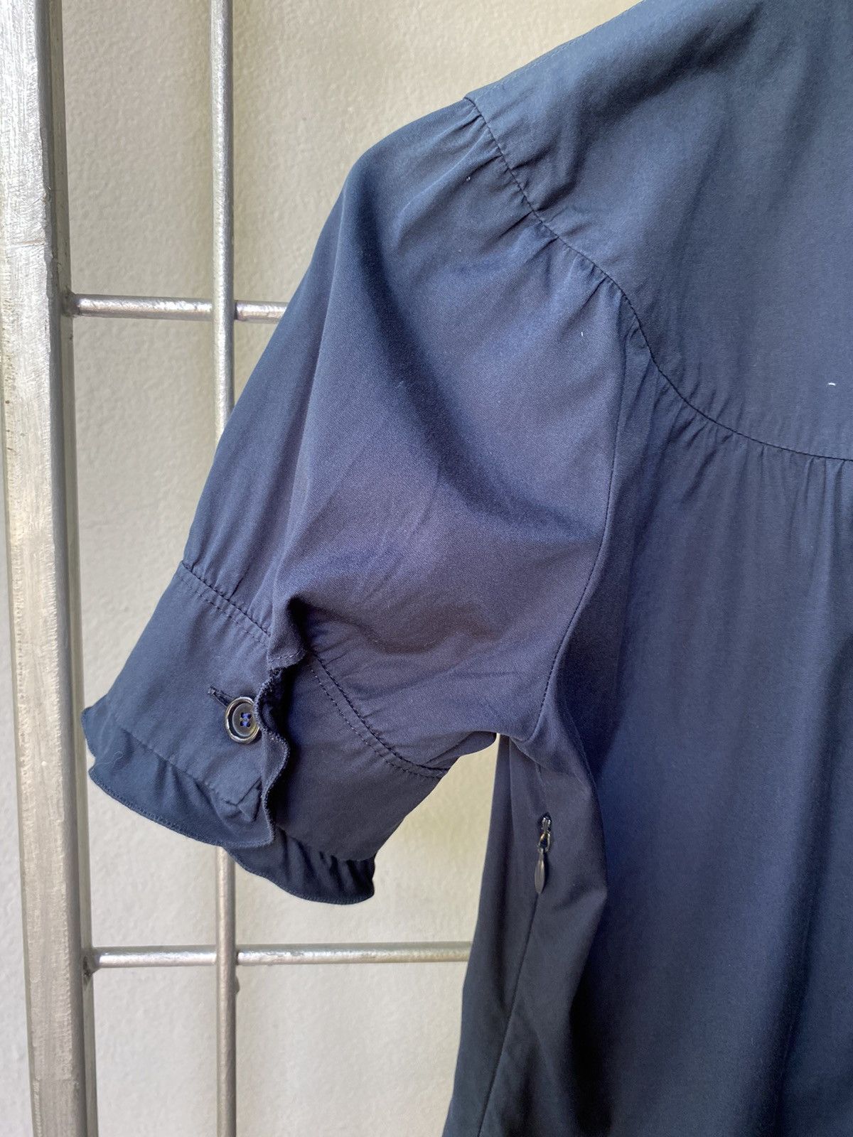 Miu Miu MIU MIU dark polo blouse Size ONE SIZE - 17 Thumbnail