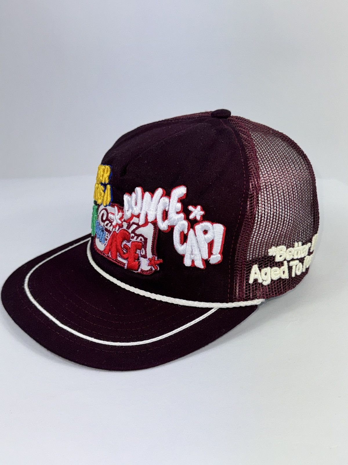Better With Age EMBROIDERED TRUCKER CAP Size ONE SIZE - 4 Thumbnail