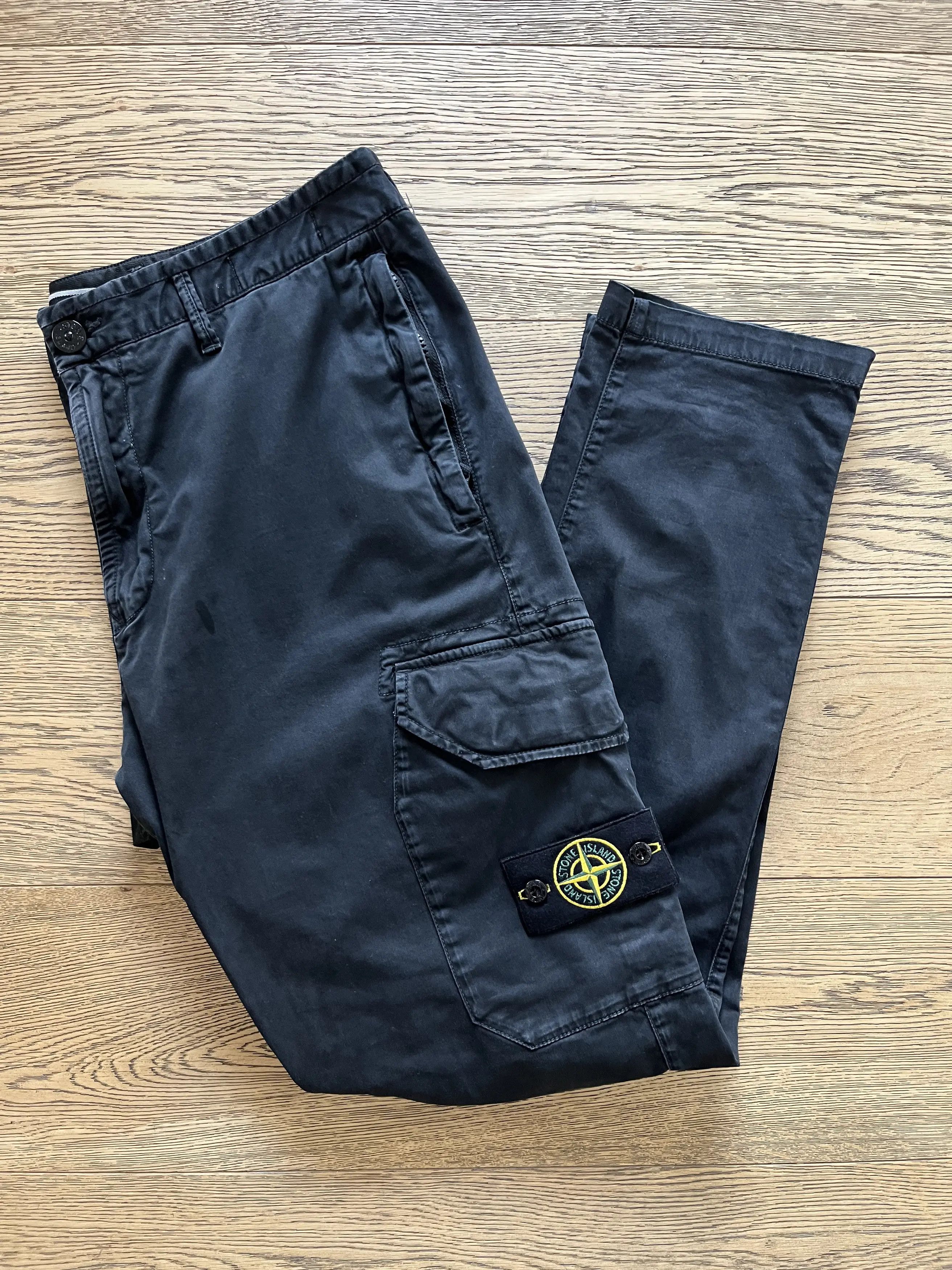 Stone Island Regular Tapered Cargo Pants