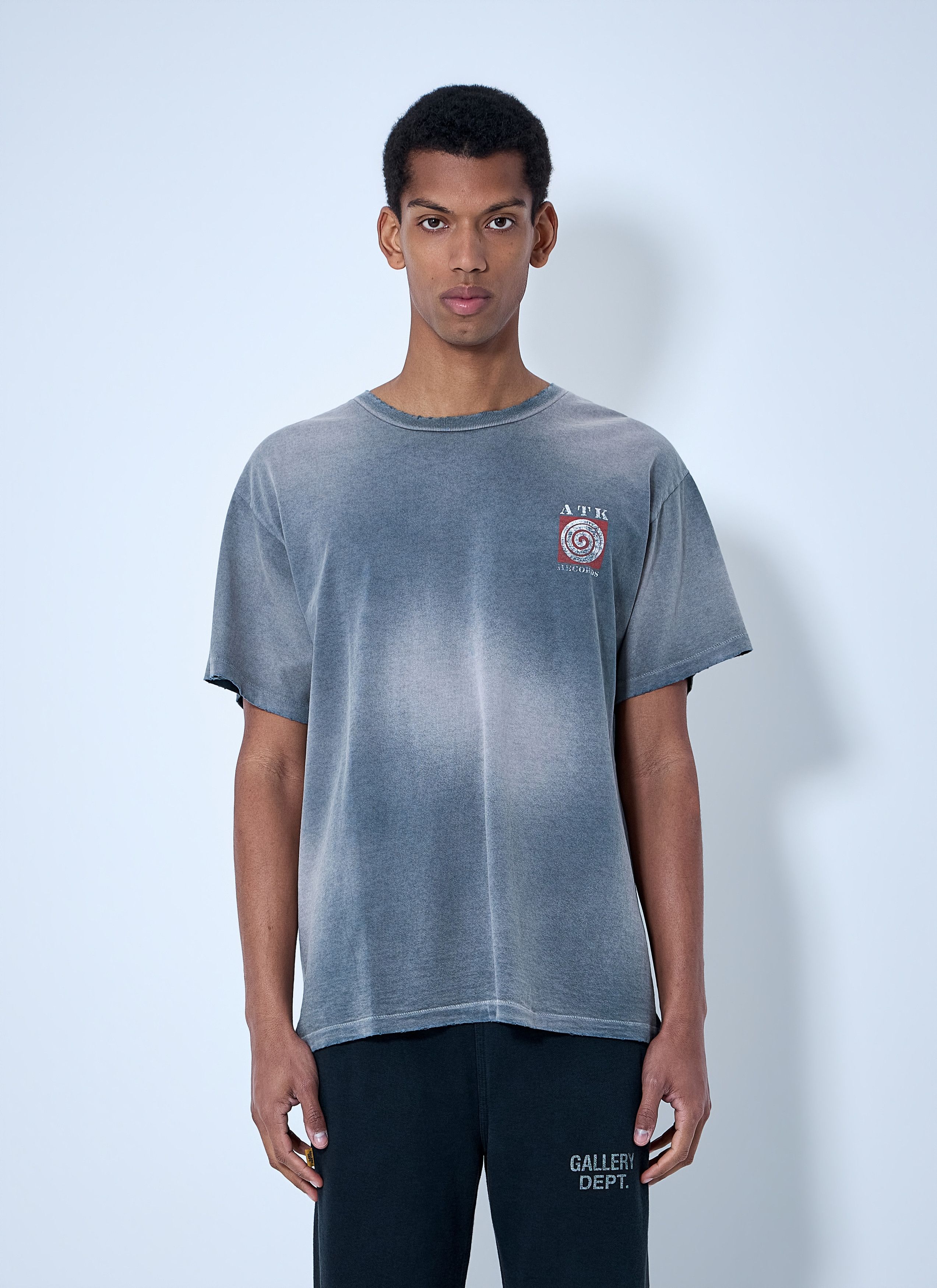 Gallery Dept. Crewneck Distressed T-Shirt Size US S / EU 44-46 / 1 - 1 Thumbnail