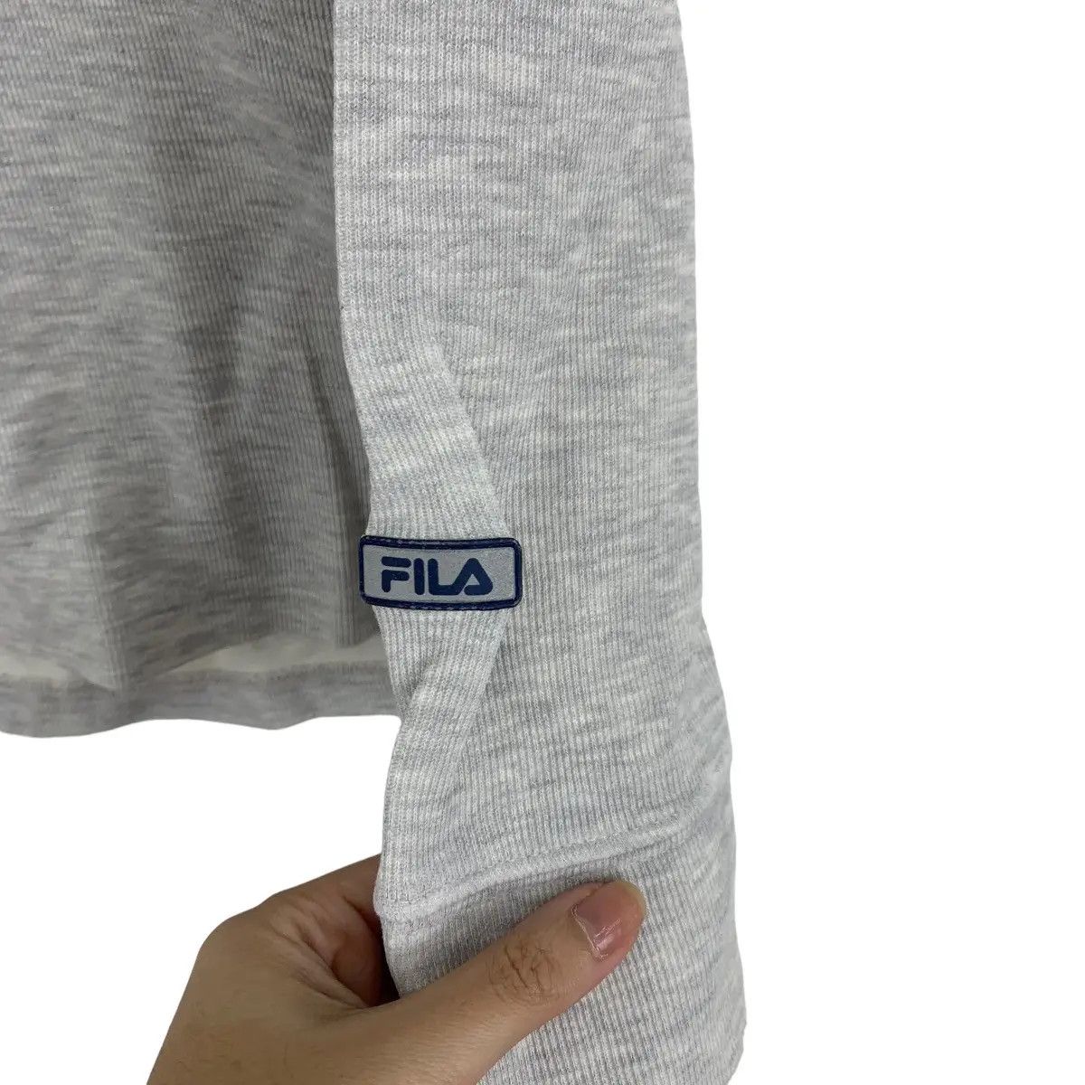Fila Vintage FILA Small Embroidered Logo Half Zipper Sweater Size US M / EU 48-50 / 2 - 9 Thumbnail