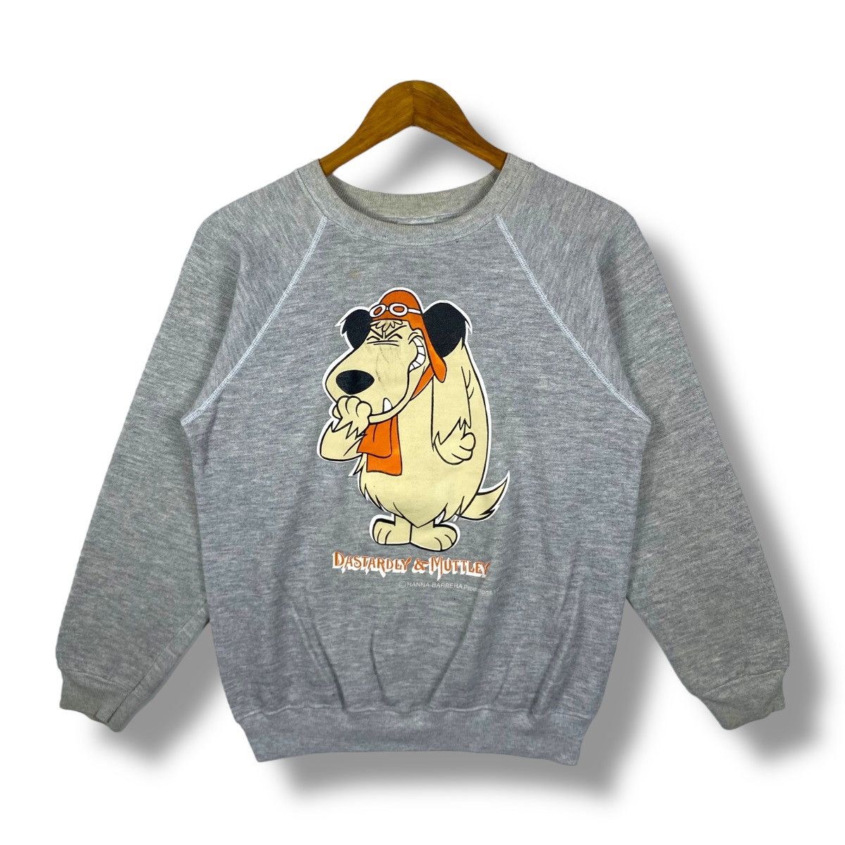Cartoon Network × Vintage Vintage 80's DASTARDLY & MUTTLEY By Hanna Barbera Crewneck Size US M / EU 48-50 / 2 - 1 Thumbnail