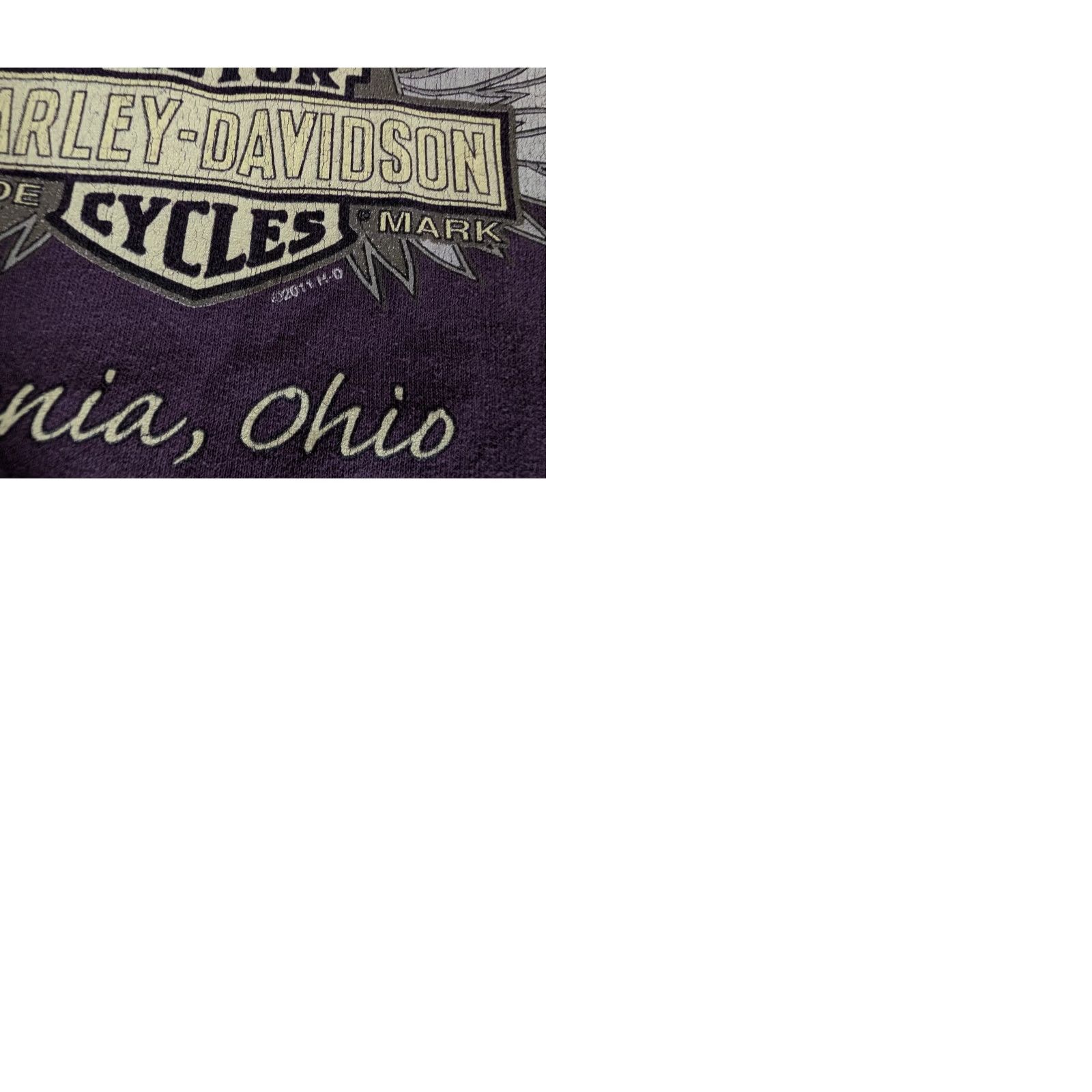 Harley Davidson Harley Davidson Official Women's Hoodie Purple Size M Xenia, Ohio Size M / US 6-8 / IT 42-44 - 10 Thumbnail