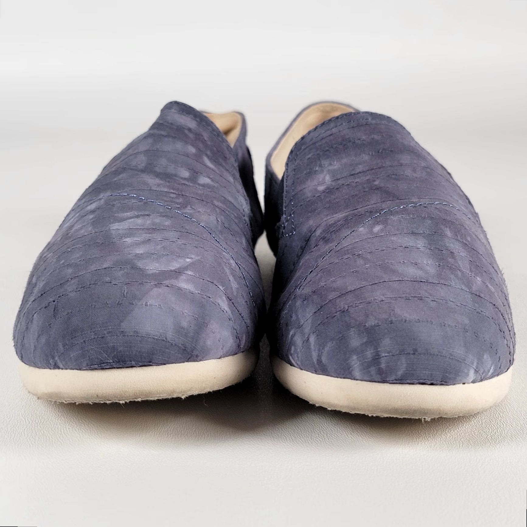 Toms VINTAGE TOMS Alpargata Navy Blue Tie Die Ortholite Flats Women's 7.5 Navy Blue Tie Die Ortholite Flats Women 7.5 Size US 6 / IT 36 - 2 Thumbnail