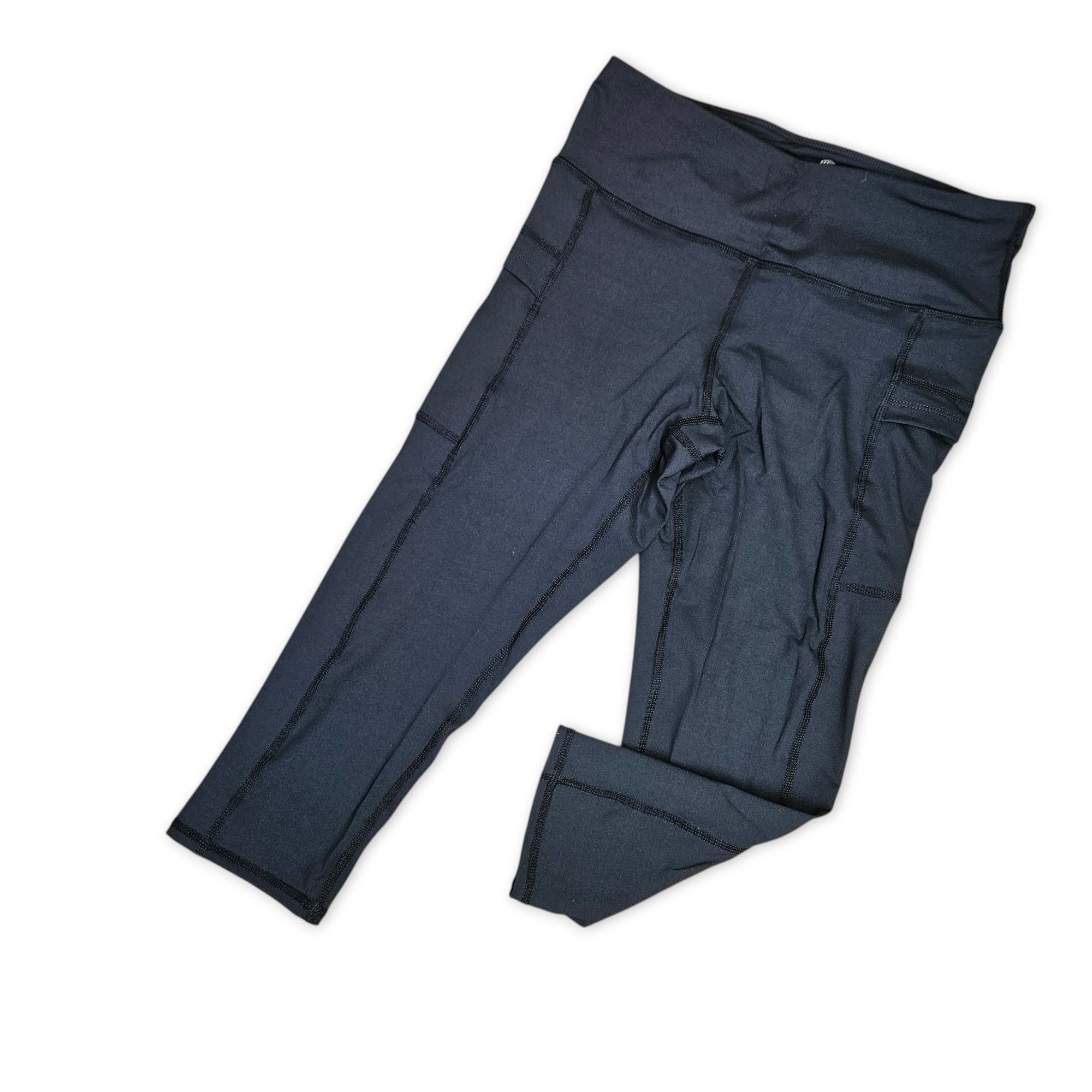 Other 2 Outland XS/S Leggings Full/Crop Length Black High Waist Size 27" / US 4 / IT 40 - 5 Thumbnail