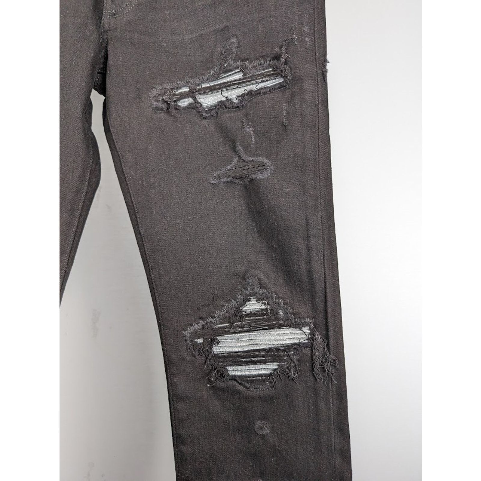 Amiri o1rshd1 MX1 Jean in Black/Silver Size US 36 / EU 52 - 8 Thumbnail