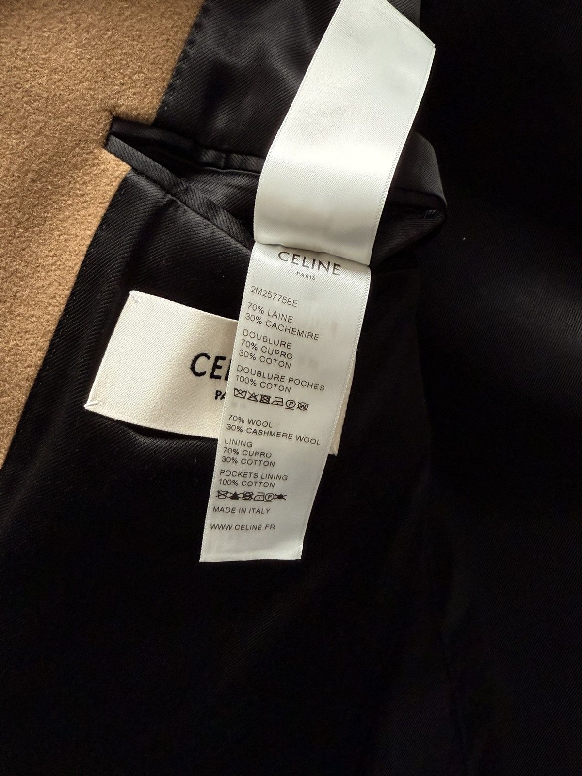 Celine FW19 Chesterfield Coat Size US M / EU 48-50 / 2 - 6 Thumbnail