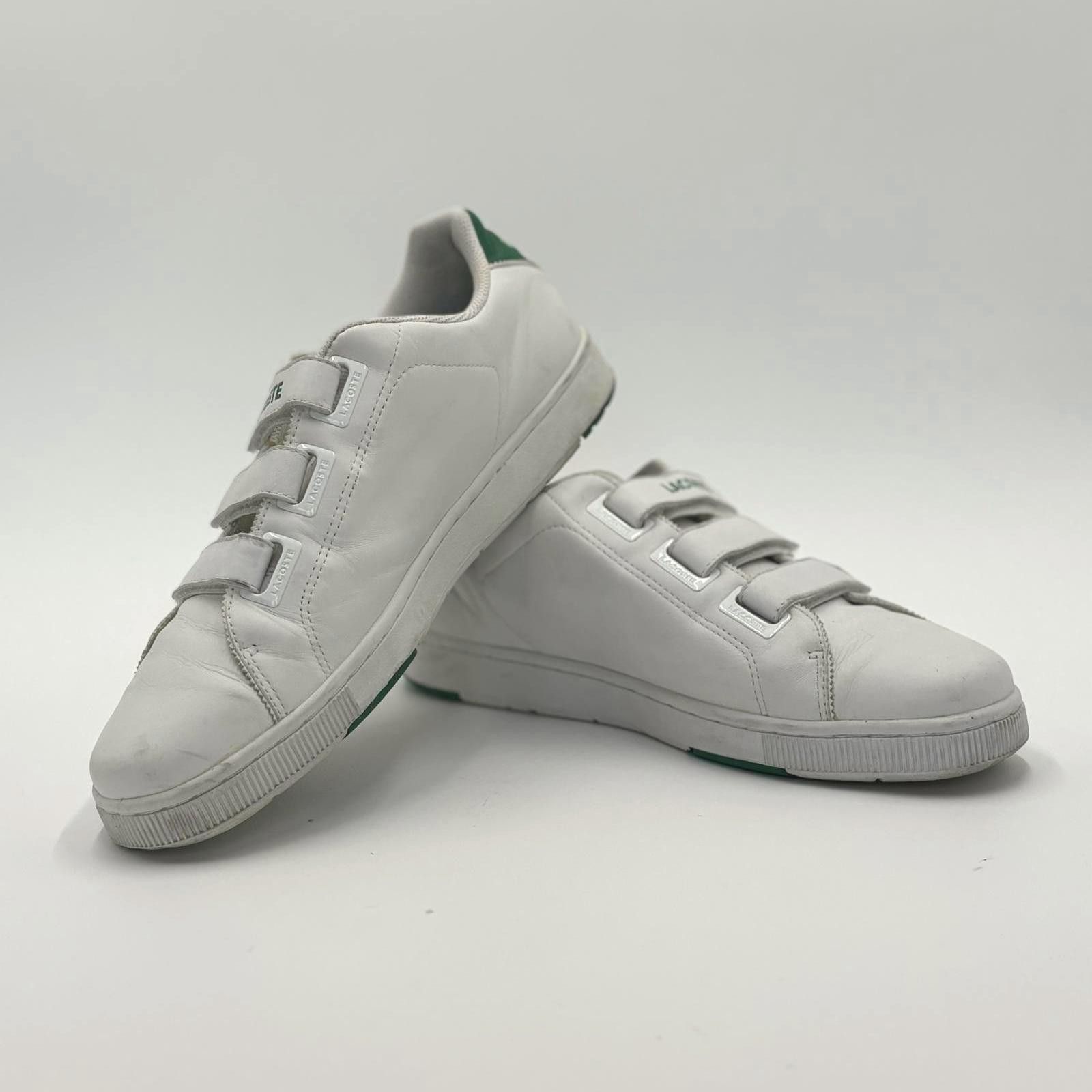 Lacoste LACOSTE Three Strap Shoes Leather Sneakers Size 12 US Size US 12 / EU 45 - 3 Thumbnail
