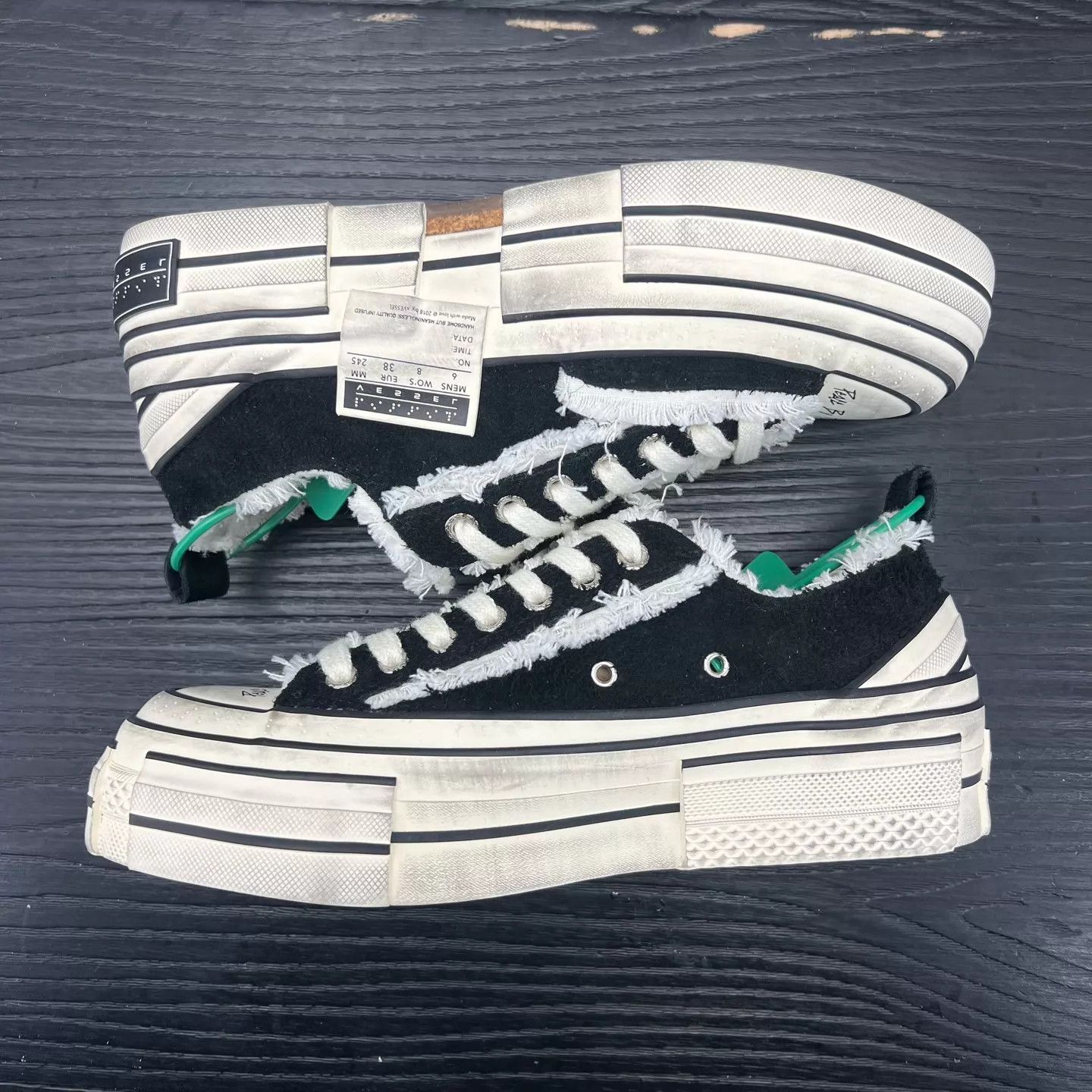 Other Vanness Wu black and white 38 shoes like new Size US 7.5 / IT 37.5 - 2 Thumbnail