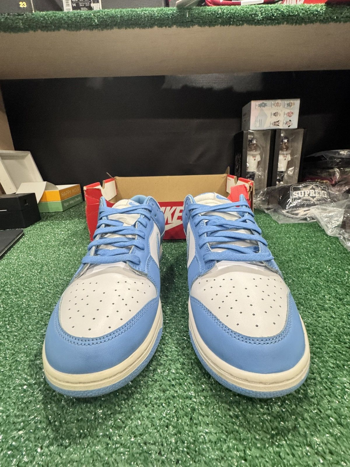 Nike Nike dunk low UNC clean size 13 men Size US 13 / EU 46 - 3 Thumbnail