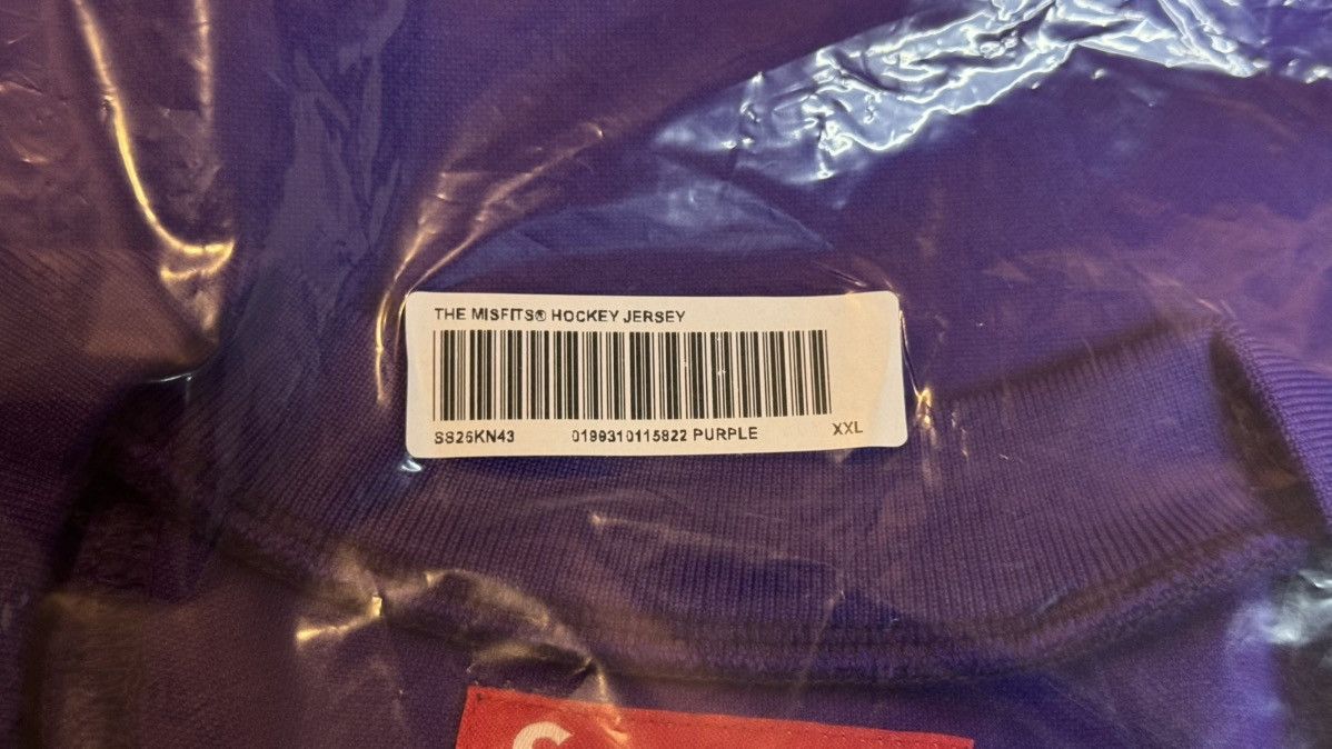 Misfits × Supreme Supreme x Misfits Hockey Jersey Size US XXL / EU 58 / 5 - 3 Thumbnail