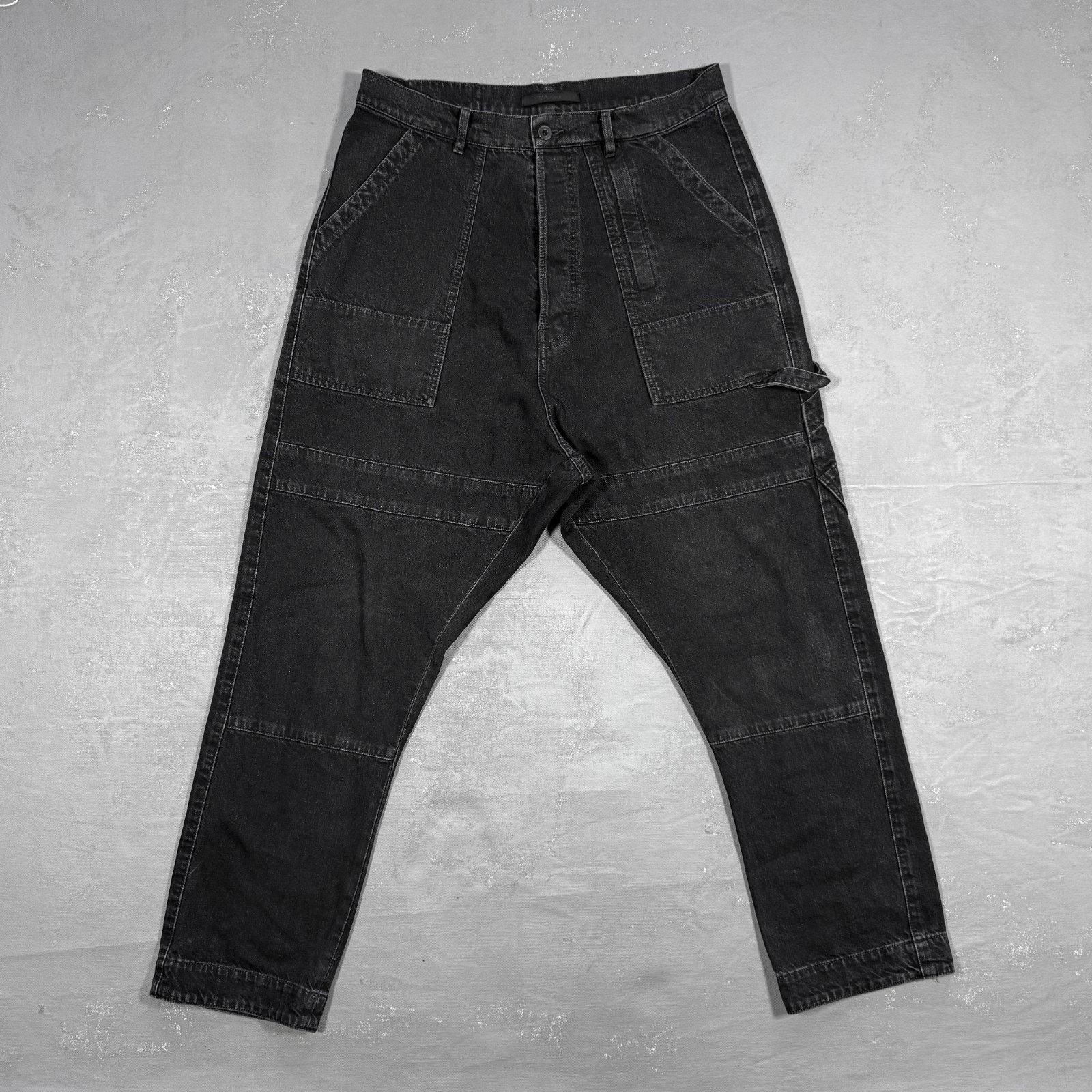 Julius Julius S/S11 Chaos Ontological Anarchism Knit Denim Waxed