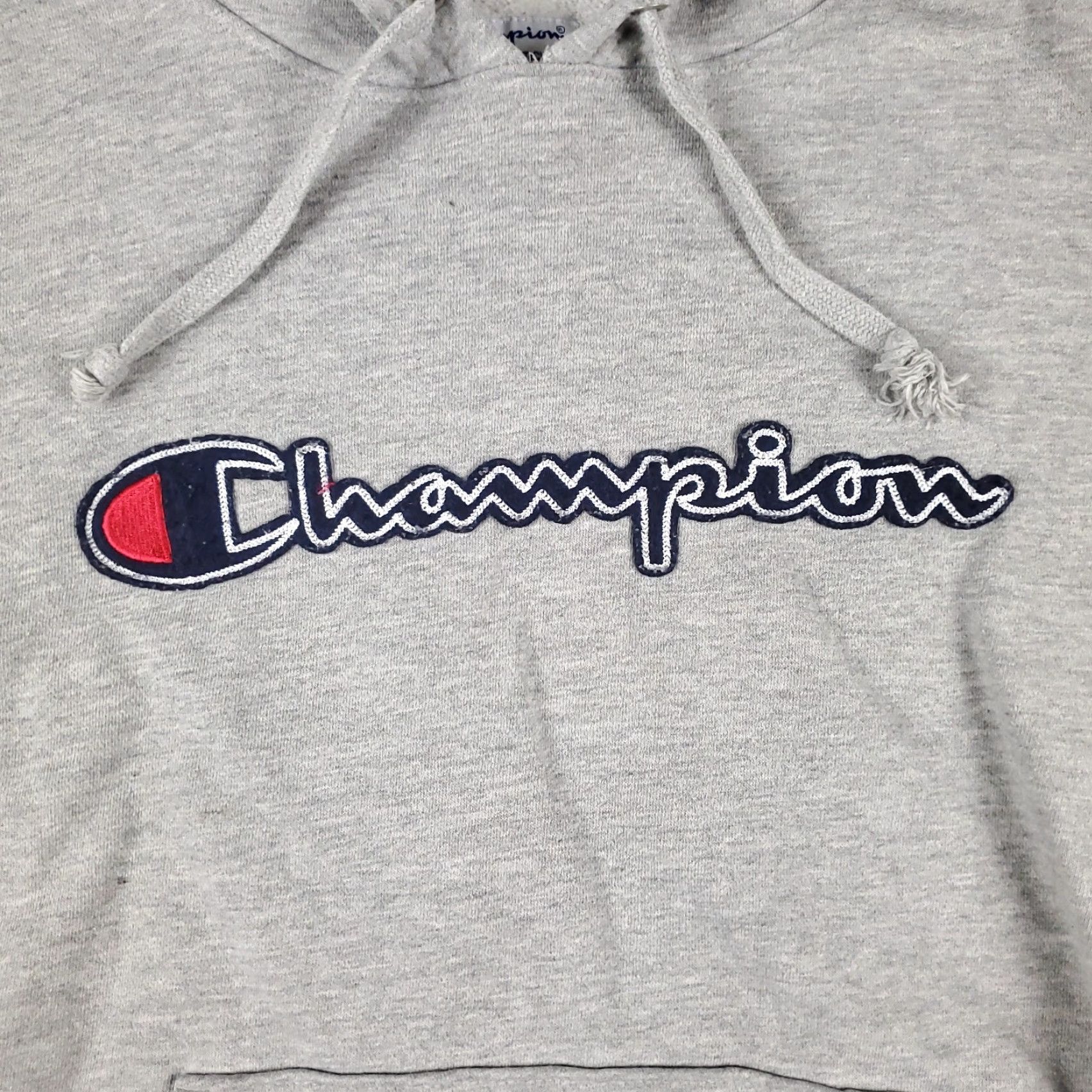 Champion Champion Gray Hoodie Pullover Sweatshirt Mens Small Size US S / EU 44-46 / 1 - 2 Thumbnail