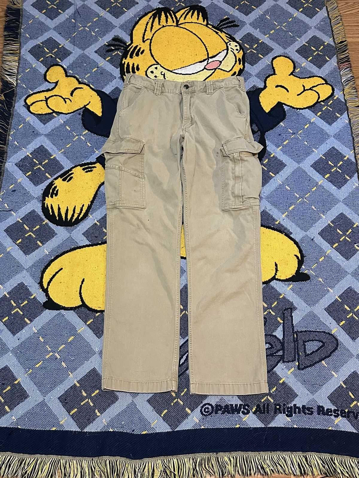 Carhartt × Vintage Vintage Y2K Baggy Carhartt Cargo Pants Size US 30 / EU 46 - 1 Thumbnail